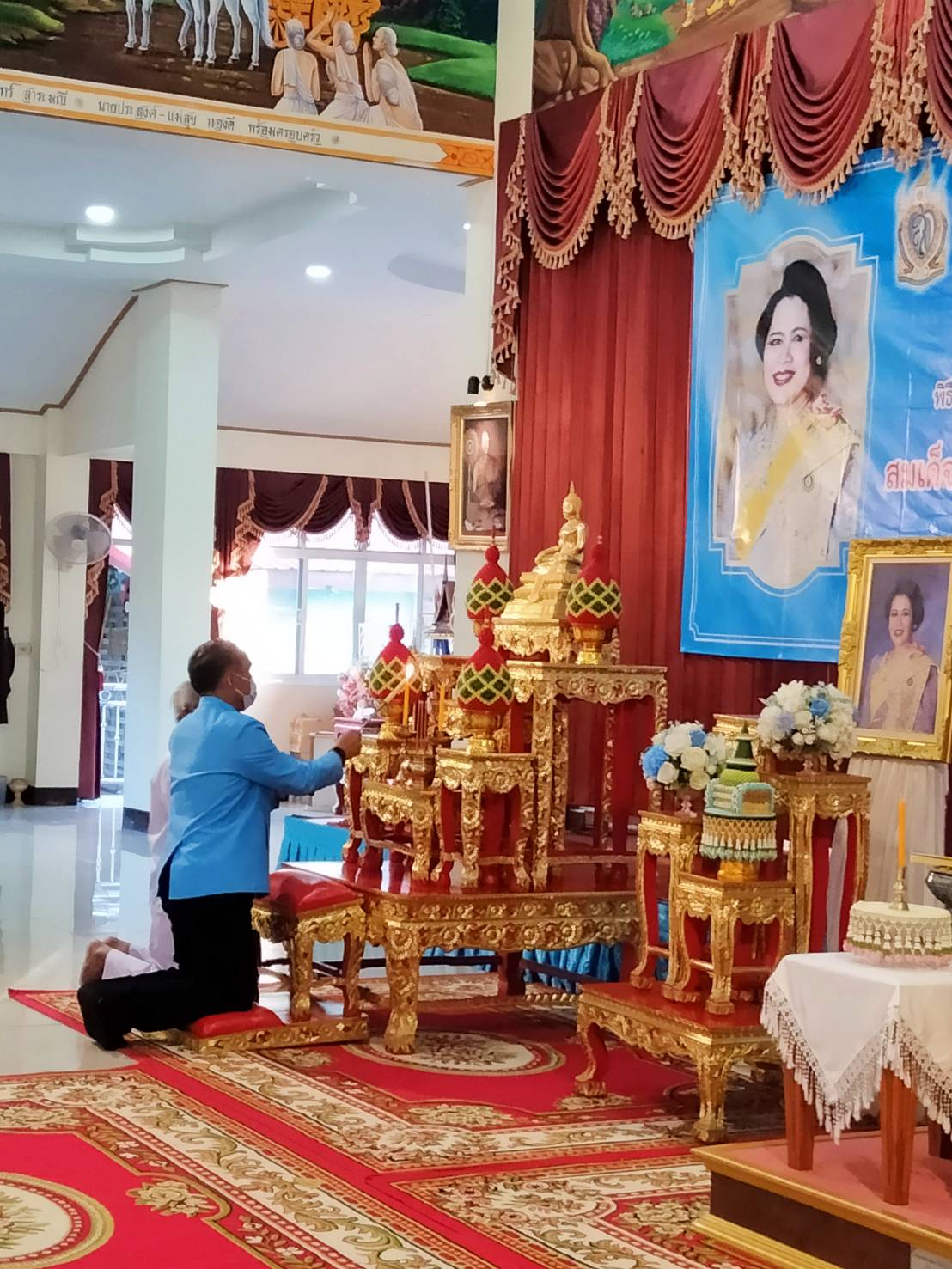 จังหวัดขอนแก่น : จัดพิธีฟังเทศน์บทพระธรรมเทศนาเฉลิมพระธรรมบารมีใน “อุภินนมัตจรกถา” เฉลิมพระธรรมบารมีสมเด็จพระนางเจ้าสิริกิติ์ พระบรมราชินีนาถ พระบรมราชชนนีพันปีหลวง ทุกวันพระตลอดปี 2565