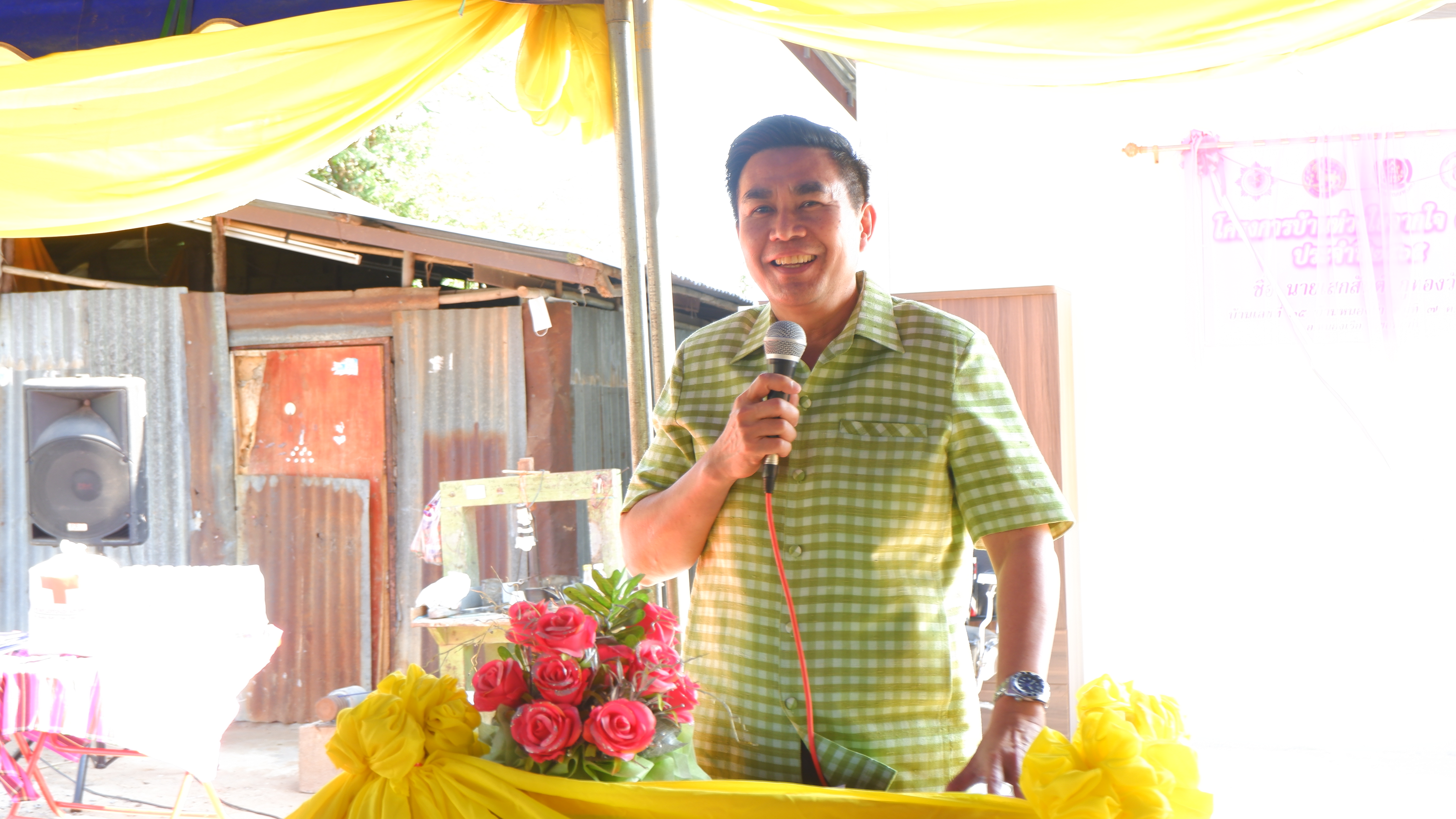 จังหวัดขอนแก่น : จัดพิธีส่งมอบบ้านตามโครงการ “บ้านห่วงใยจากใจ GLO ประจำปี 2565”