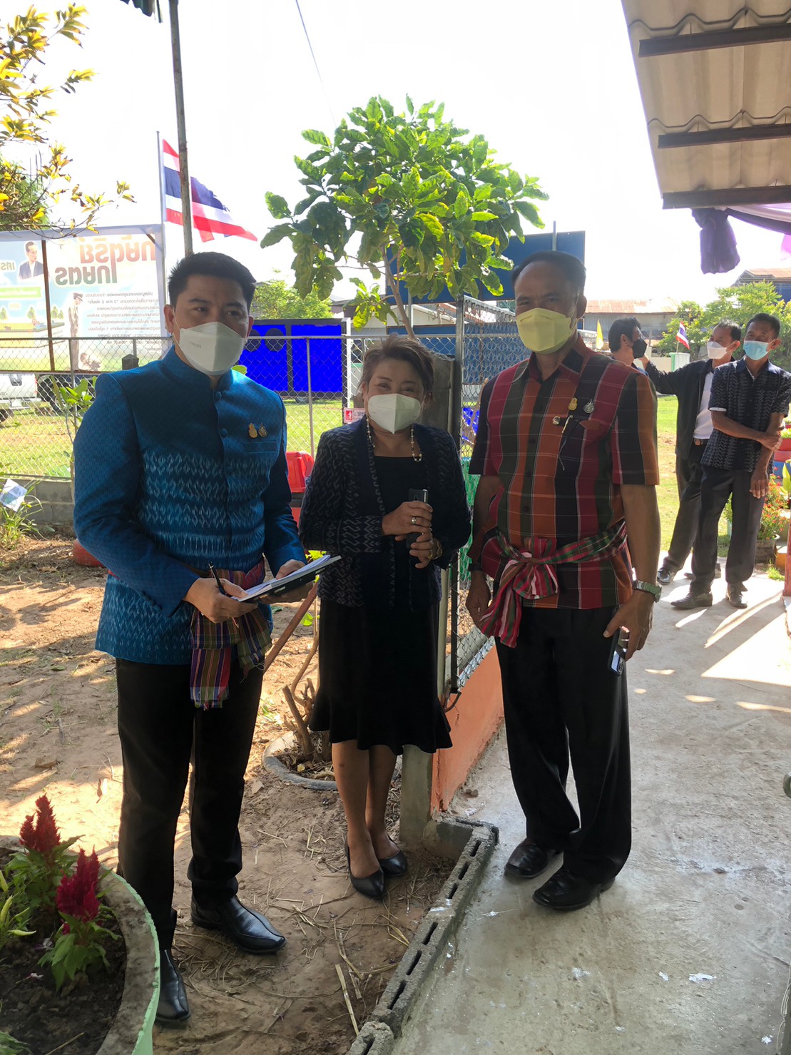 พช.ขอนแก่น : ร่วมประเมินโครงการหน้าบ้านสวย หลังบ้านสวน ประจำปีงบประมาณ 2566 สำนักงาน กศน. จังหวัดขอนแก่น