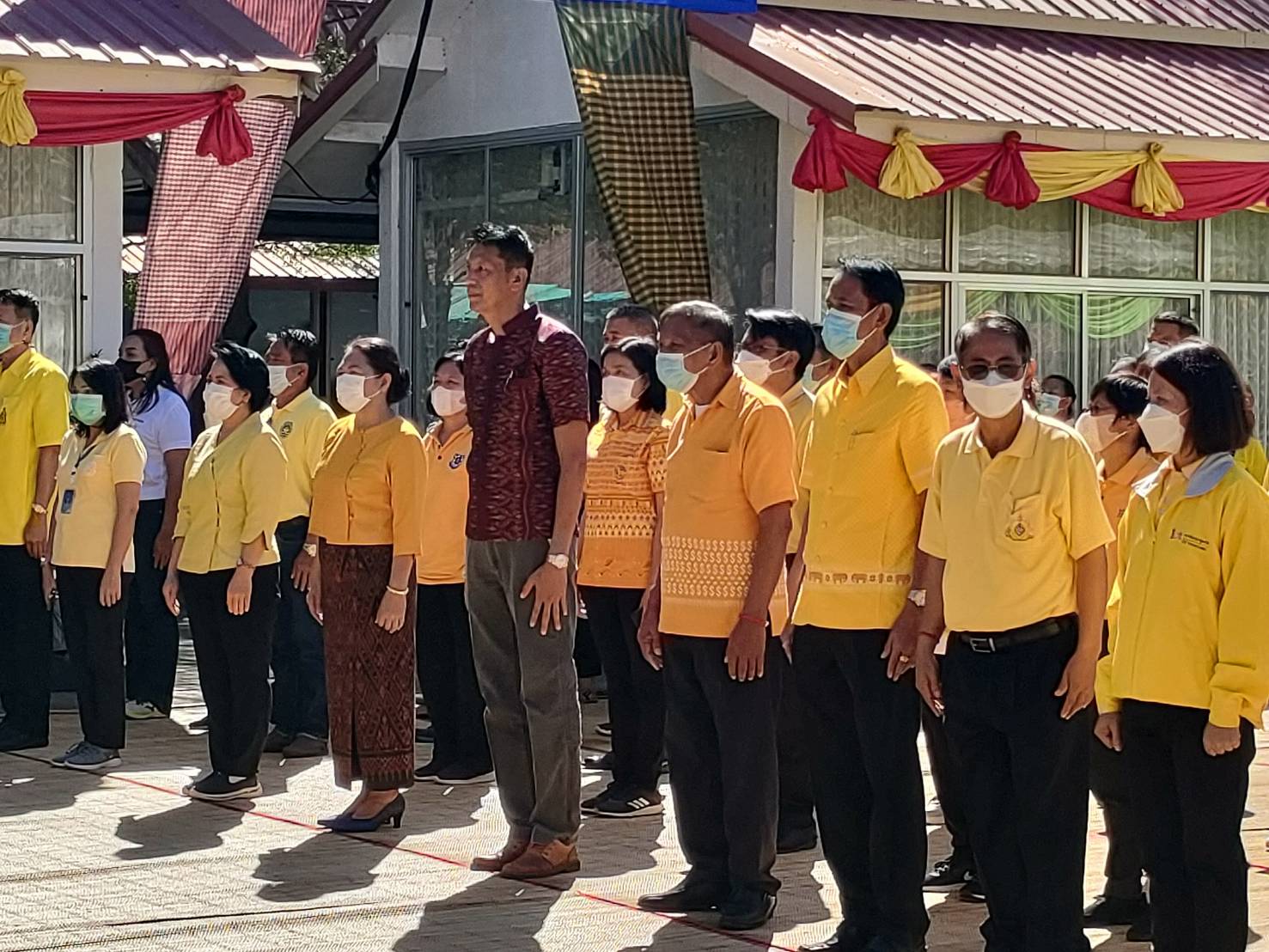 พช.ขอนแก่น :  ร่วมกิจกรรมประกาศผลสำเร็จ ปลูกพืช ปลูกผัก ปลูกรักให้กัน เพื่อสร้างความมั่นคงทางอาหารขยายผลการปลูกผักสวนครัวจากวัดสู่ชุมชนตามหลัก “บวร”