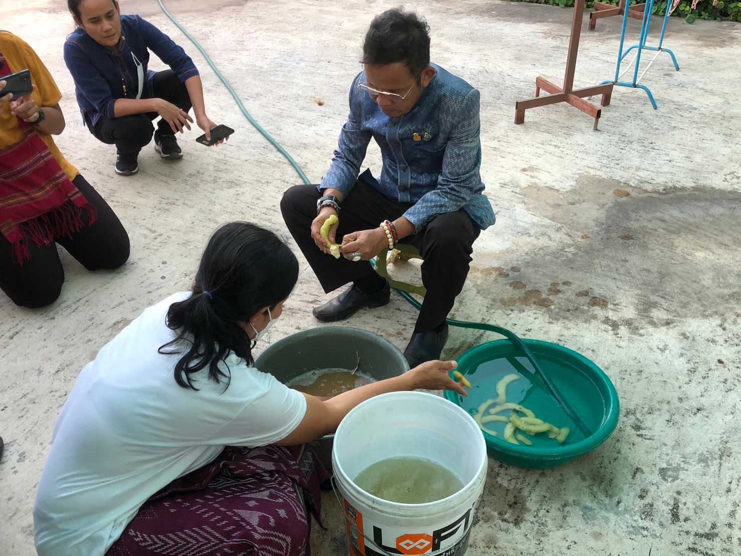 จังหวัดขอนแก่น : ผู้ตรวจราชการกรมการพัฒนาชุมชน (นายวสันต์ ชิงชนะ) ตรวจราชการในพื้นที่จังหวัดขอนแก่น