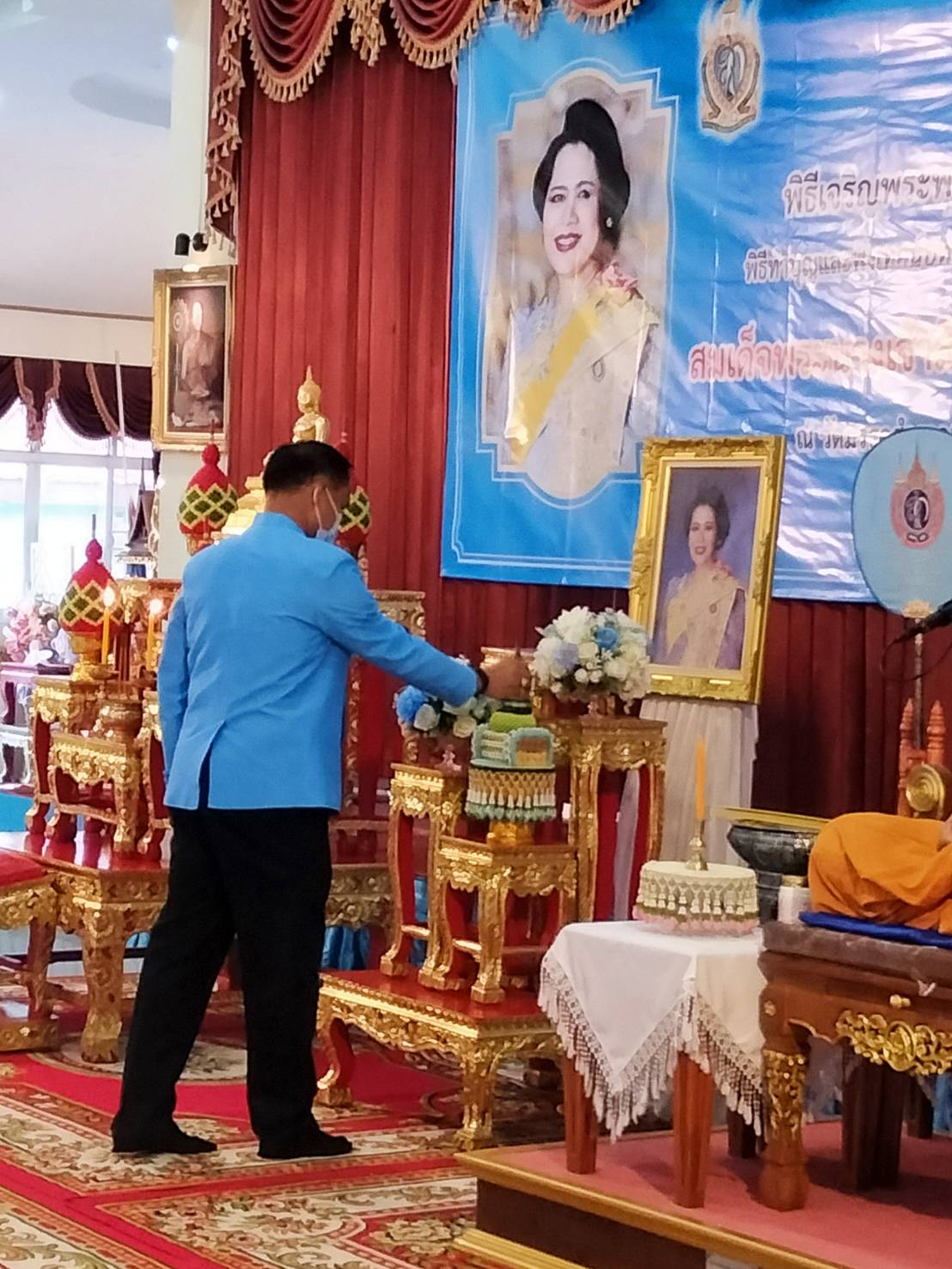 จังหวัดขอนแก่น : จัดพิธีฟังเทศน์บทพระธรรมเทศนาเฉลิมพระธรรมบารมีใน “อุภินนมัตจรกถา” เฉลิมพระธรรมบารมีสมเด็จพระนางเจ้าสิริกิติ์ พระบรมราชินีนาถ พระบรมราชชนนีพันปีหลวง ทุกวันพระตลอดปี 2565