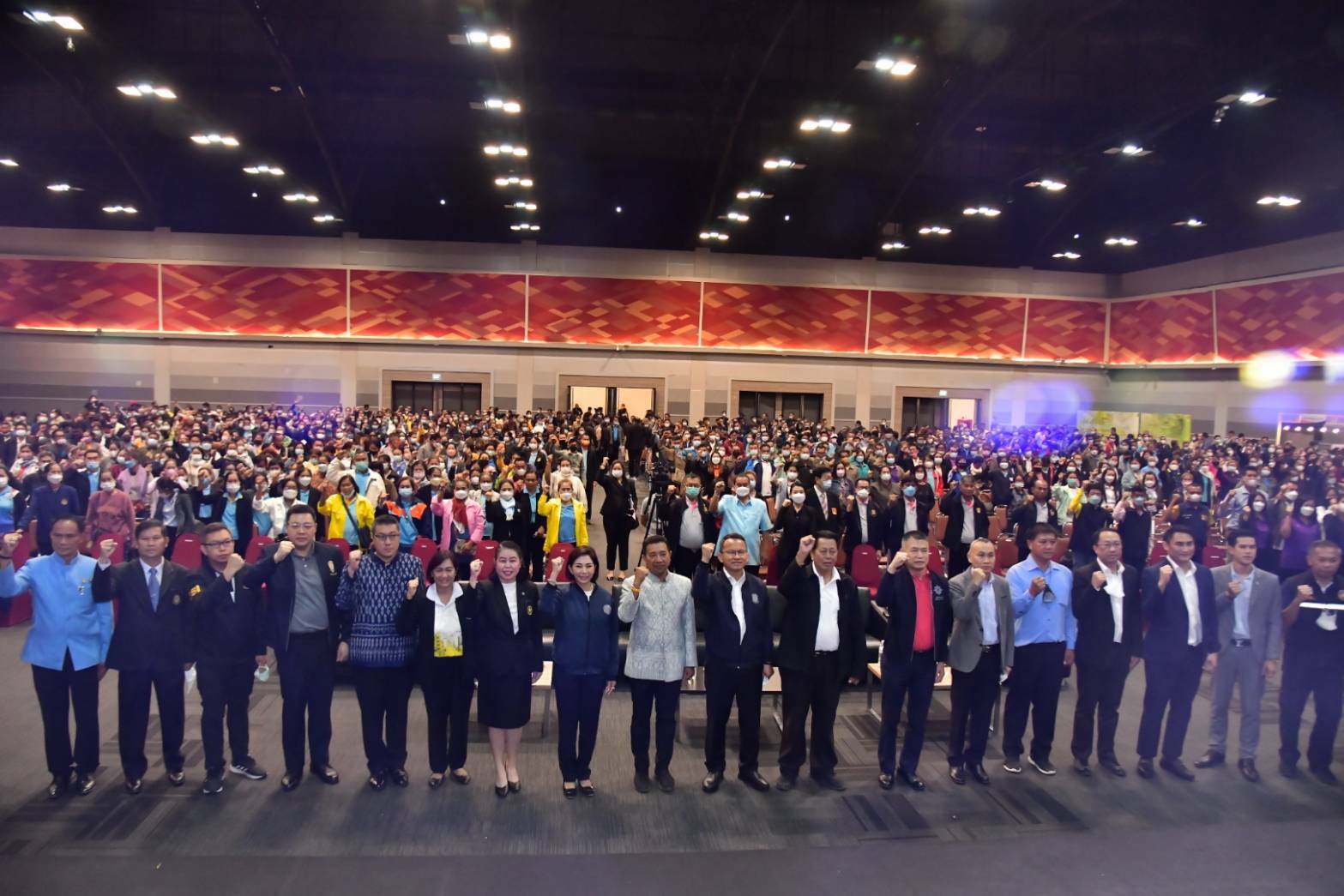พช.ขอนแก่น : ร่วมกิจกรรมสร้างการรับรู้การมีส่วนร่วมของภาคประชาชนในการป้องกันและแก้ไขปัญหายาเสพติด