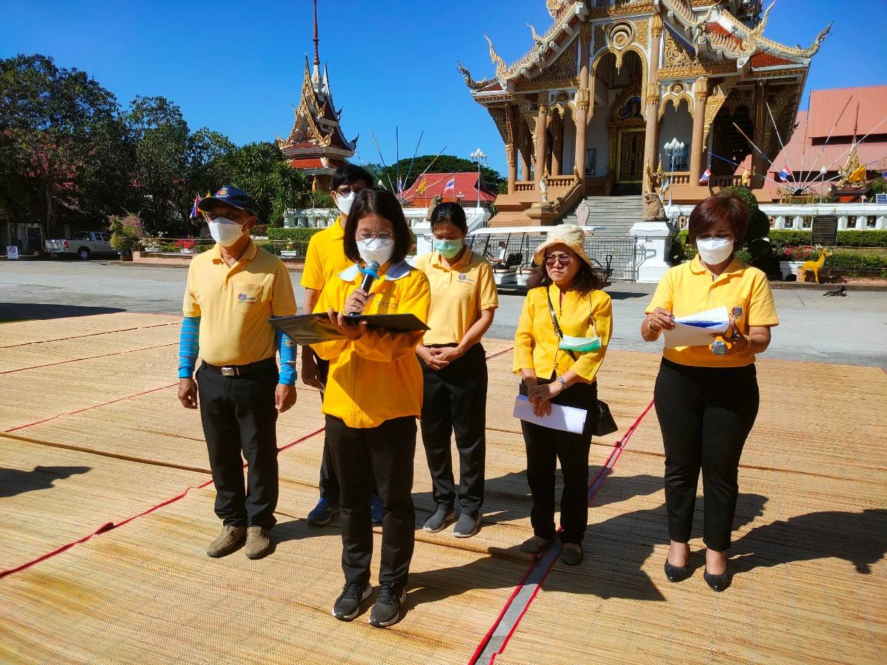 พช.ขอนแก่น :  ร่วมกิจกรรมประกาศผลสำเร็จ ปลูกพืช ปลูกผัก ปลูกรักให้กัน เพื่อสร้างความมั่นคงทางอาหารขยายผลการปลูกผักสวนครัวจากวัดสู่ชุมชนตามหลัก “บวร”