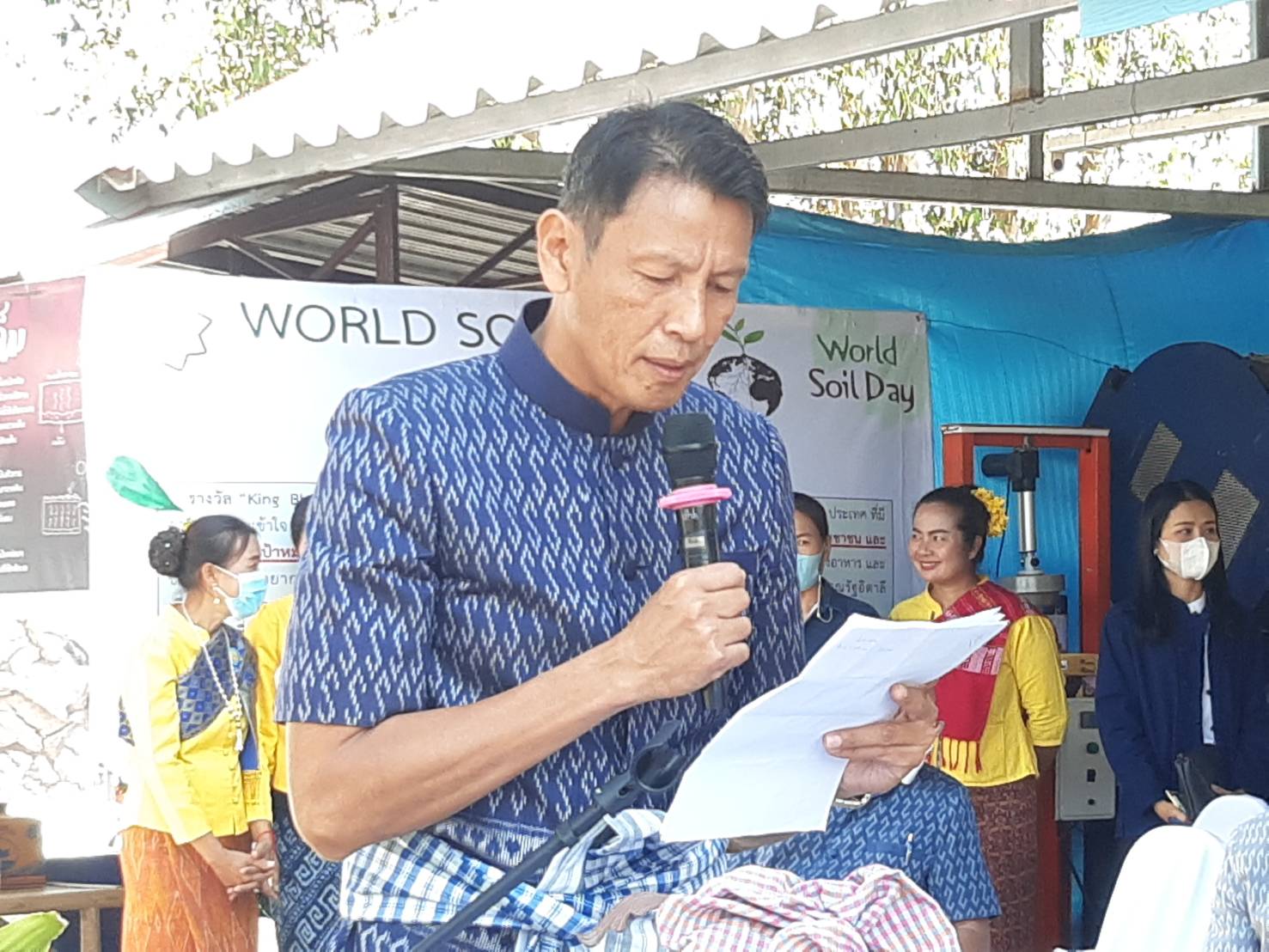พช.ขอนแก่น : ร่วมกิจกรรมรับการตรวจเยี่ยมและประเมินผลเชิงประจักษ์ โครงการอำเภอนำร่อง “บำบัดทุกข์ บำรุงสุข”แบบบูรณาการและสร้างนักขับเคลื่อนยุทธศาสตร์นำการเปลี่ยนแปลง กระทรวงมหาดไทย