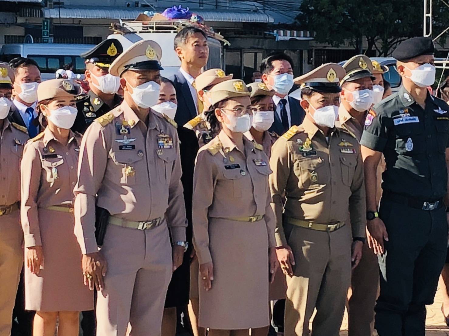 พช.ขอนแก่น : ร่วมพิธีรำลึก จอมพลสฤษดิ์ ธนะรัชต์ นายกรัฐมนตรีคนที่ 11 ของประเทศไทย ผู้วางรากฐานพัฒนาจังหวัดขอนแก่น
