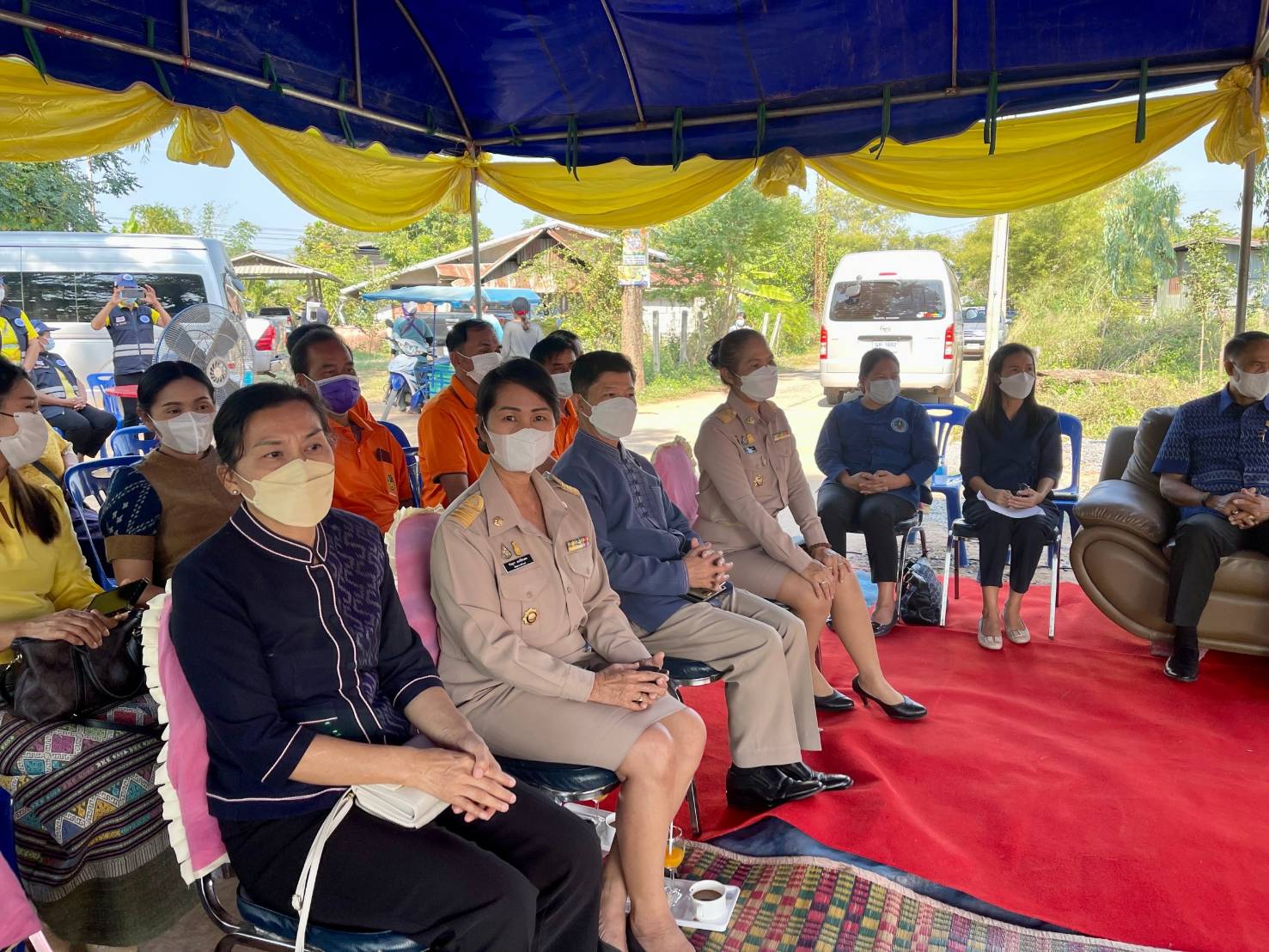 จังหวัดขอนแก่น : จัดพิธีส่งมอบบ้านตามโครงการ “บ้านห่วงใยจากใจ GLO ประจำปี 2565”