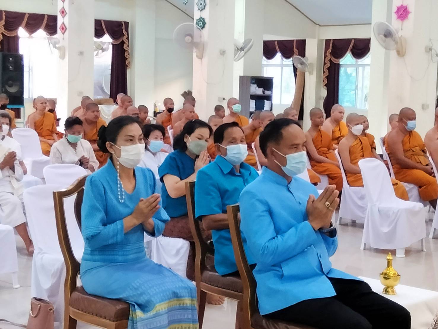 จังหวัดขอนแก่น : จัดพิธีฟังเทศน์บทพระธรรมเทศนาเฉลิมพระธรรมบารมีใน “อุภินนมัตจรกถา” เฉลิมพระธรรมบารมีสมเด็จพระนางเจ้าสิริกิติ์ พระบรมราชินีนาถ พระบรมราชชนนีพันปีหลวง ทุกวันพระตลอดปี 2565