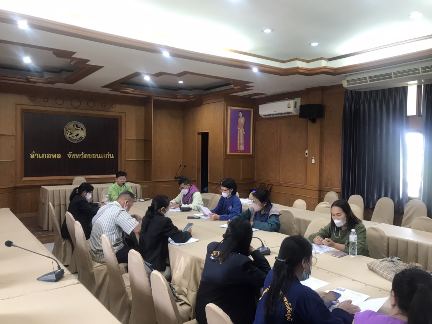 พช.ขอนแก่น : ประชุมเตรียมความพร้อมการนำผลผลิต/ผลิตภัณฑ์ จากแปลงโคก หนอง นา เข้าร่วมจำหน่ายที่งาน OTOP City 2022