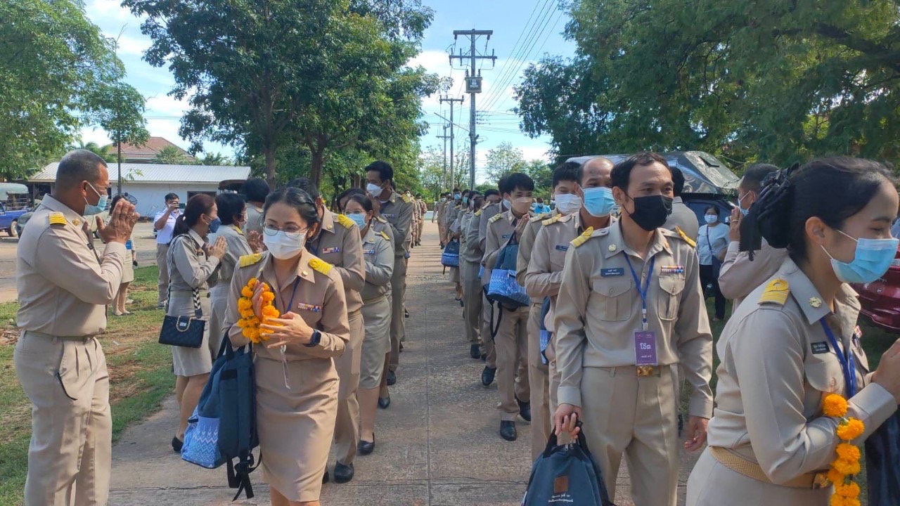 พช.ขอนแก่น : กรมการพัฒนาชุมชน ส่งมอบพัฒนากรฝึกงานภาคสนาม รุ่นที่ 121 เพื่อฝึกปฏิบัติงานภาคสนามในพื้น จ.ขอนแก่น
