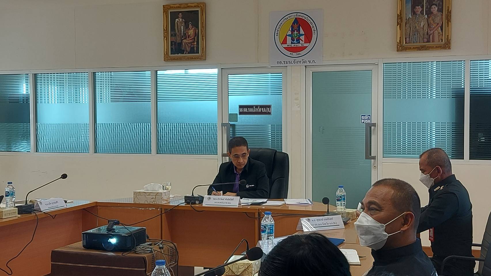 พช. ขอนแก่น : ร่วมประชุมประเมินผลการปฏิบัติงานตามแผนแม่บท แก้ไขปัญหาการทำลายทรัพยากรป่าไม้ การบุกรุกที่ดินของรัฐ และการบริหารจัดการทรัพยากรธรรมชาติอย่างยั่งยืน