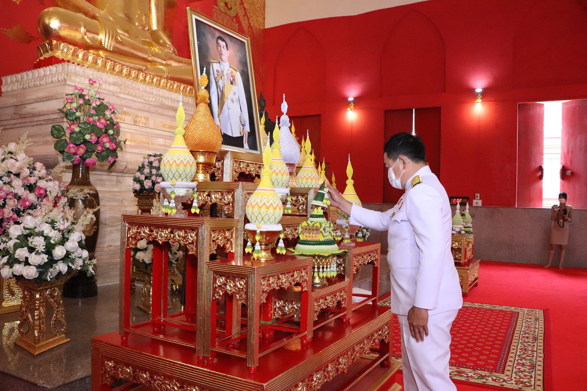 ?พช.ขอนแก่น : ผู้ว่าฯ จังหวัดขอนแก่นจัดพิธีถวายภัตตาหารพระราชทานของพระบาทสมเด็จพระเจ้าอยู่หัว แด่พระภิกษุ สามเณร ในการสอบบาลีสนามหลวง ครั้งที่ 1 ครั้งหลัง ปี 2566