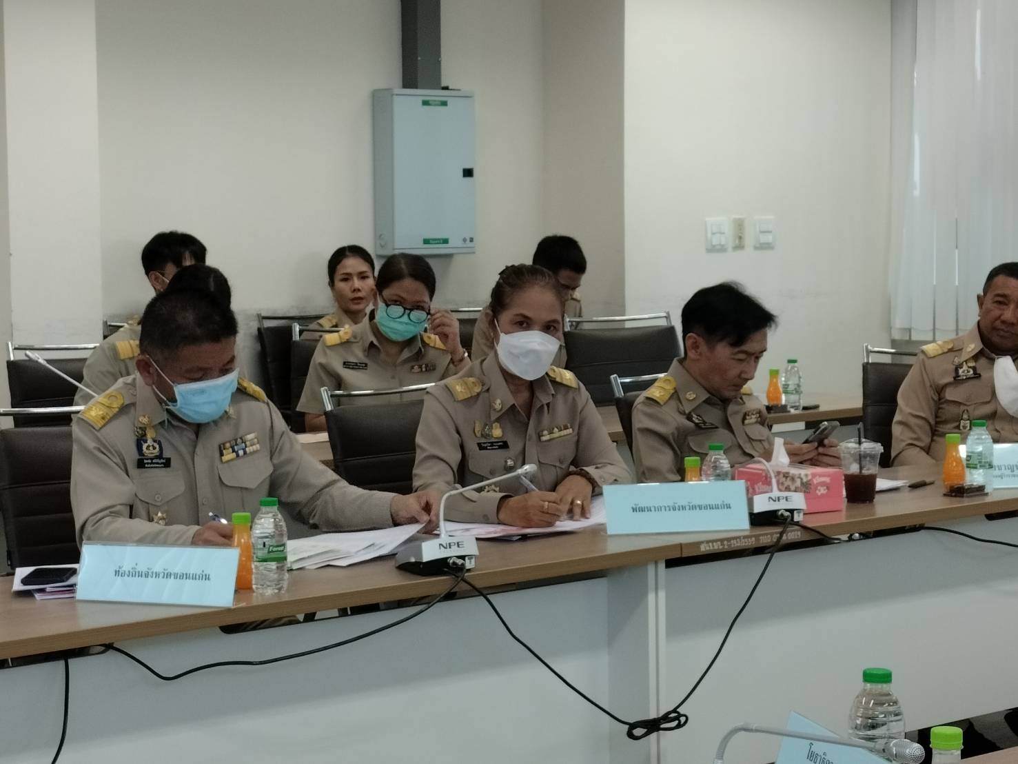 พช.ขอนแก่น : ร่วมประชุมขับเคลื่อนและติดตามนโยบายของรัฐบาลและภารกิจสำคัญของกระทรวงมหาดไทย ประจำเดือนกุมภาพันธ์ 2566 ผ่านระบบวีดิทัศน์ทางไกล