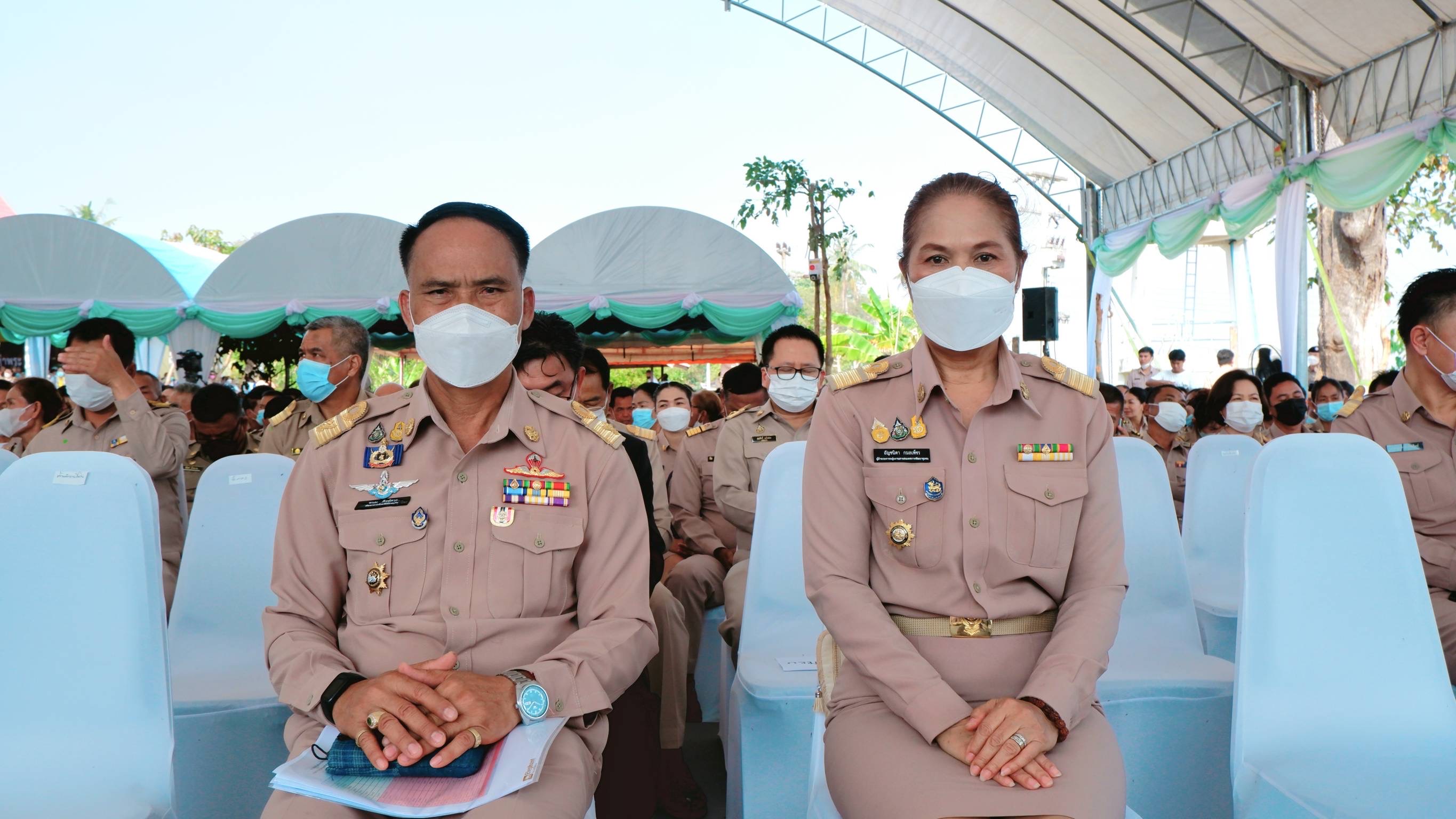 พช. ขอนแก่น : ร่วมต้อนรับและรับมอบนโยบายของรองนายกรัฐมนตรี (พลเอก ประวิตร วงษ์สุวรรณ) ในการบริหารจัดการน้ำพื้นที่จังหวัดขอนแก่น