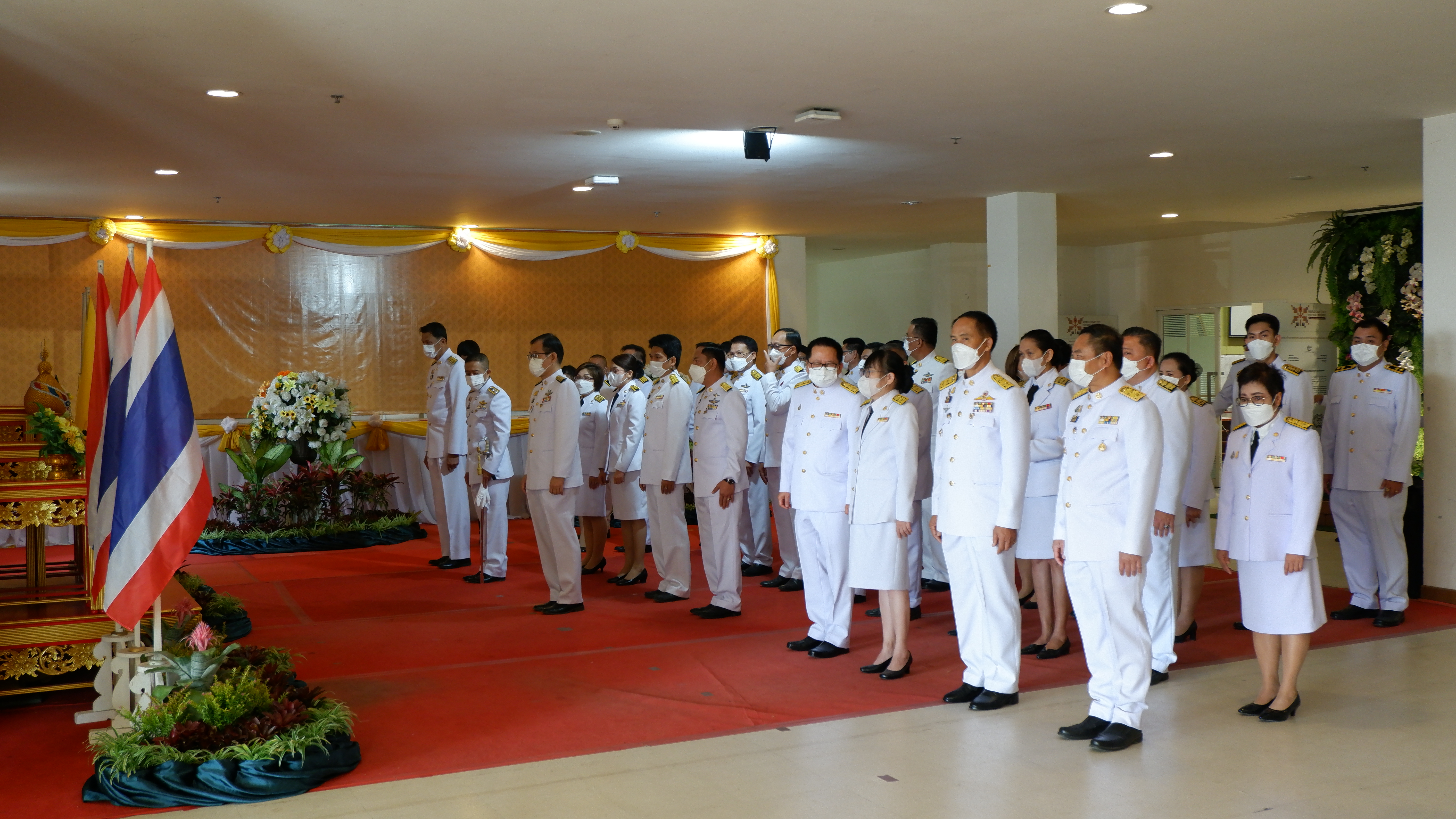 พช. ขอนแก่น : ร่วมพิธีรับมอบหนังสือสวดมนต์บทเจริญพระพุทธมนต์ เพื่อใช้เป็นบทสวดสาธยายเป็นพระกุศล ถวายพระพรชัยมงคลแด่ สมเด็จพระเจ้าลูกเธอ เจ้าฟ้าพัชรกิติยาภาฯ ให้ทรงหายจากพระอาการประชวร