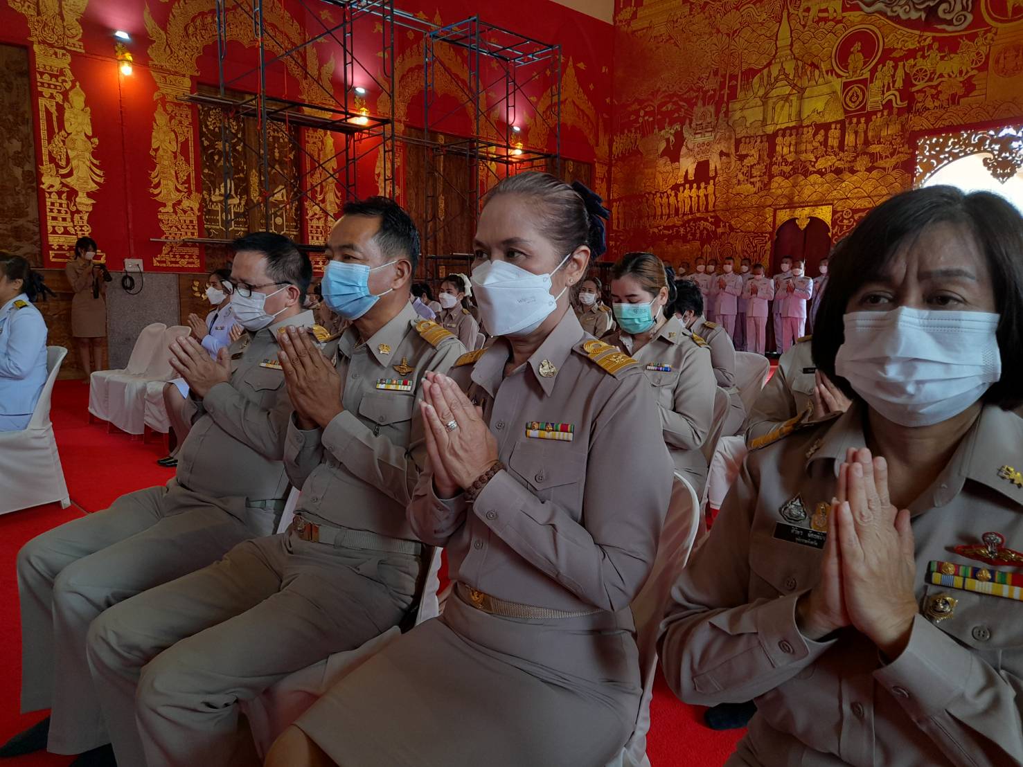 ?พช.ขอนแก่น : ผู้ว่าฯ จังหวัดขอนแก่นจัดพิธีถวายภัตตาหารพระราชทานของพระบาทสมเด็จพระเจ้าอยู่หัว แด่พระภิกษุ สามเณร ในการสอบบาลีสนามหลวง ครั้งที่ 1 ครั้งหลัง ปี 2566