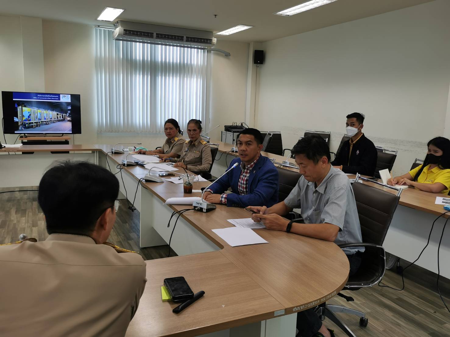 พช.ขอนแก่น : ร่วมประชุมเตรียมความพร้อมในการจัดกิจกรรมส่งเสริมด้านการตลาด งานแสดงและจำหน่ายผลิตภัณฑ์จังหวัดขอนแก่น