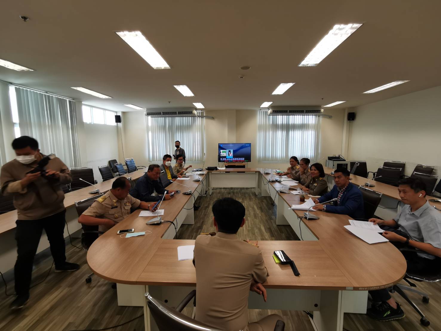 พช.ขอนแก่น : ร่วมประชุมเตรียมความพร้อมในการจัดกิจกรรมส่งเสริมด้านการตลาด งานแสดงและจำหน่ายผลิตภัณฑ์จังหวัดขอนแก่น