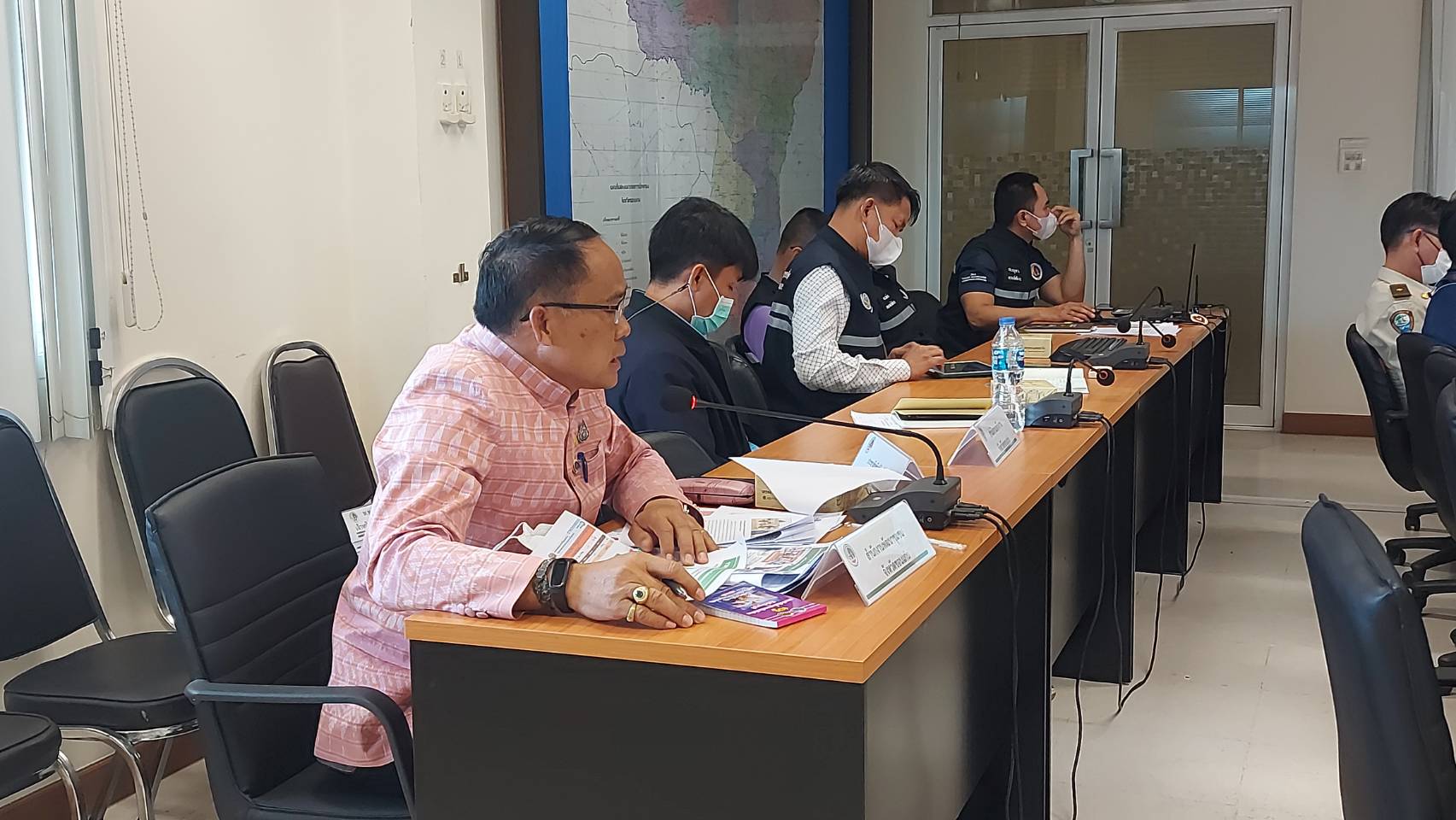 พช. ขอนแก่น : ร่วมประชุมประเมินผลการปฏิบัติงานตามแผนแม่บท แก้ไขปัญหาการทำลายทรัพยากรป่าไม้ การบุกรุกที่ดินของรัฐ และการบริหารจัดการทรัพยากรธรรมชาติอย่างยั่งยืน