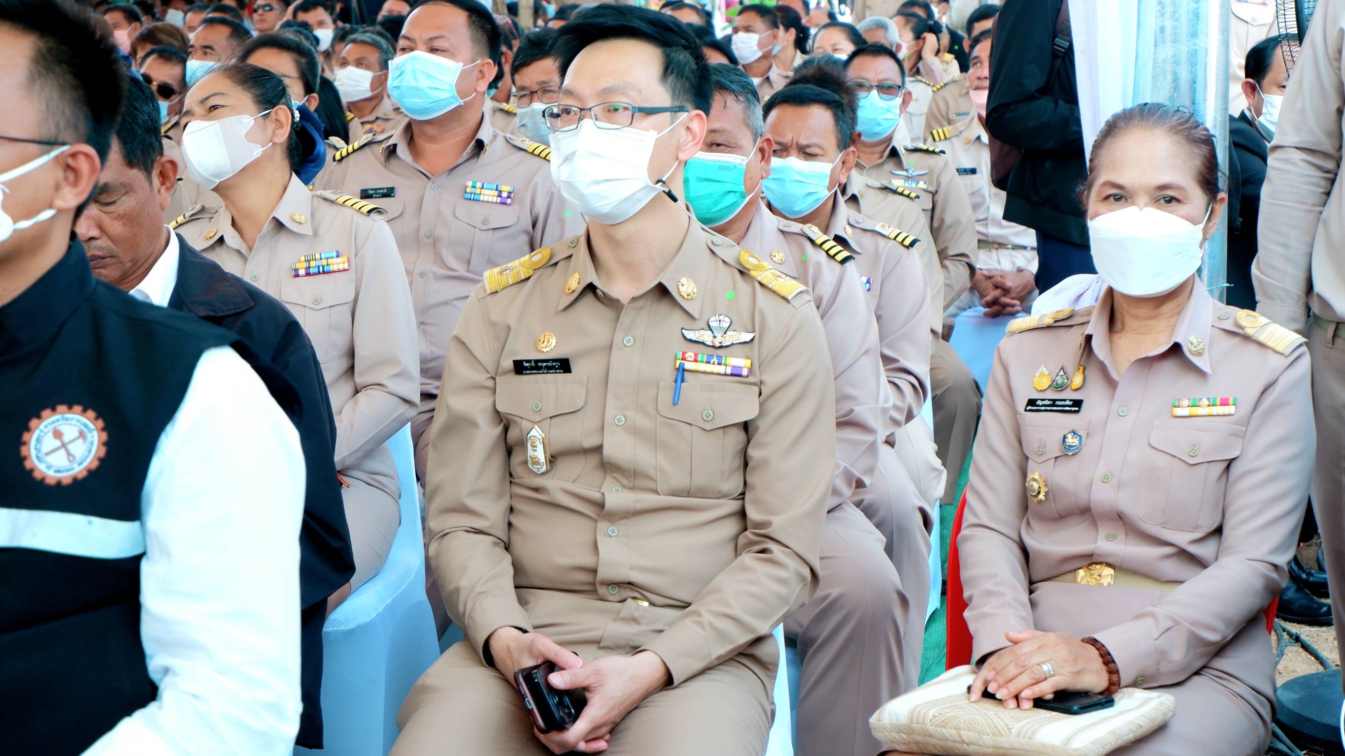 พช. ขอนแก่น : ร่วมต้อนรับและรับมอบนโยบายของรองนายกรัฐมนตรี (พลเอก ประวิตร วงษ์สุวรรณ) ในการบริหารจัดการน้ำพื้นที่จังหวัดขอนแก่น