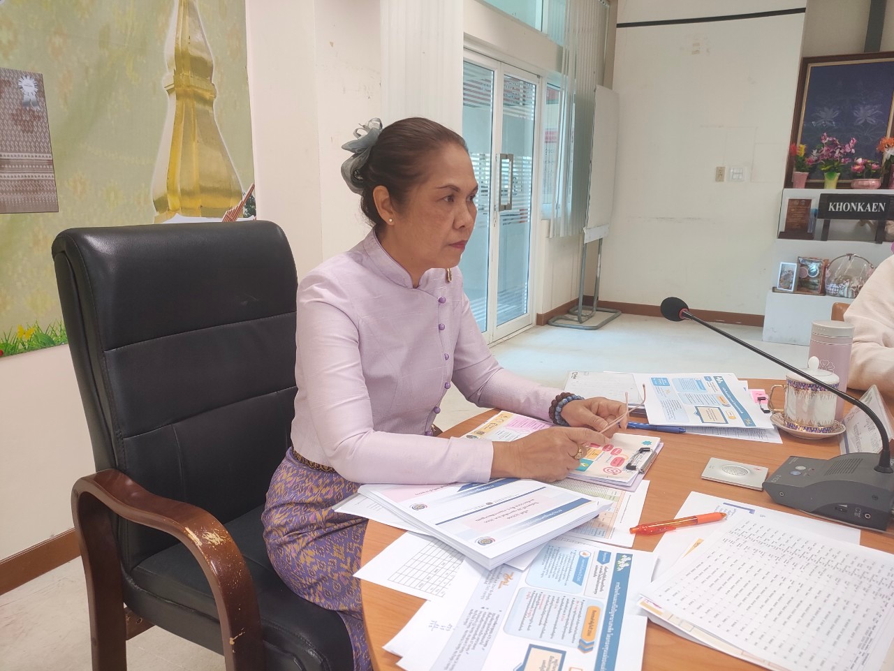 ?พช. ขอนแก่น : ร่วมประชุมกรมการพัฒนาชุมชน ครั้งที่ 2/2566 ผ่านระบบวีดีทัศน์ทางไกล (Video Conference)