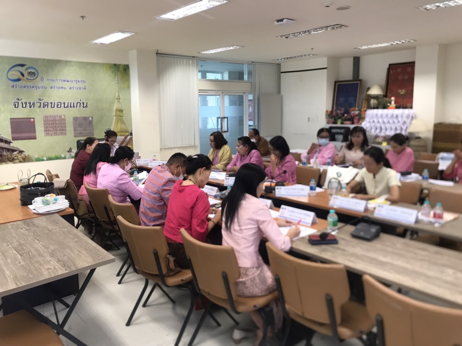 ? พช.ขอนแก่น : ประชุมผู้บริหารและนักวิชาการพัฒนาชุมชนจังหวัดและอำเภอ เพื่อติดตามงานและประสานงานในการขับเคลื่อนงานพัฒนาชุมชน ครั้งที่3/2566