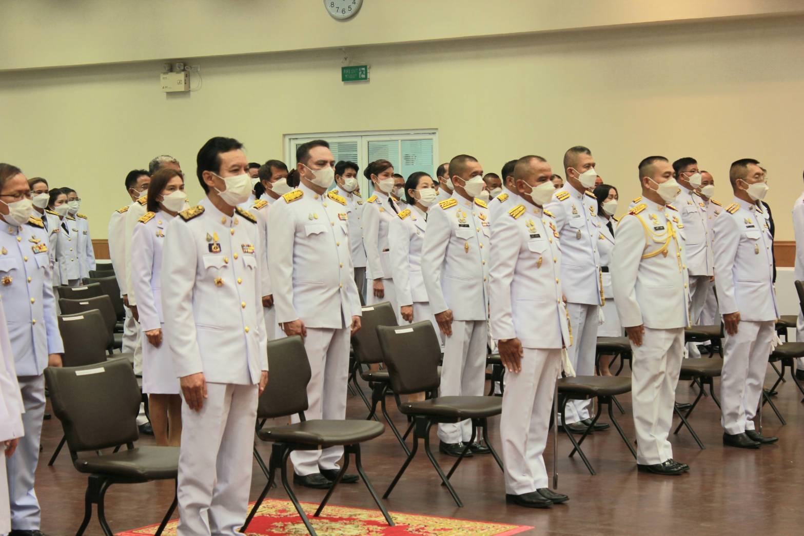 ? พช.ขอนแก่น : เข้าร่วมพิธีถวายเครื่องราชสักการะแด่พระบาทสมเด็จพระบรมชนกาธิเบศร มหาภูมิพลอดุลยเดชมหาราช บรมนาถบพิตร เนื่องในวันมาตรฐานฝีมือแรงงานแห่งชาติ ประจำปี 2566