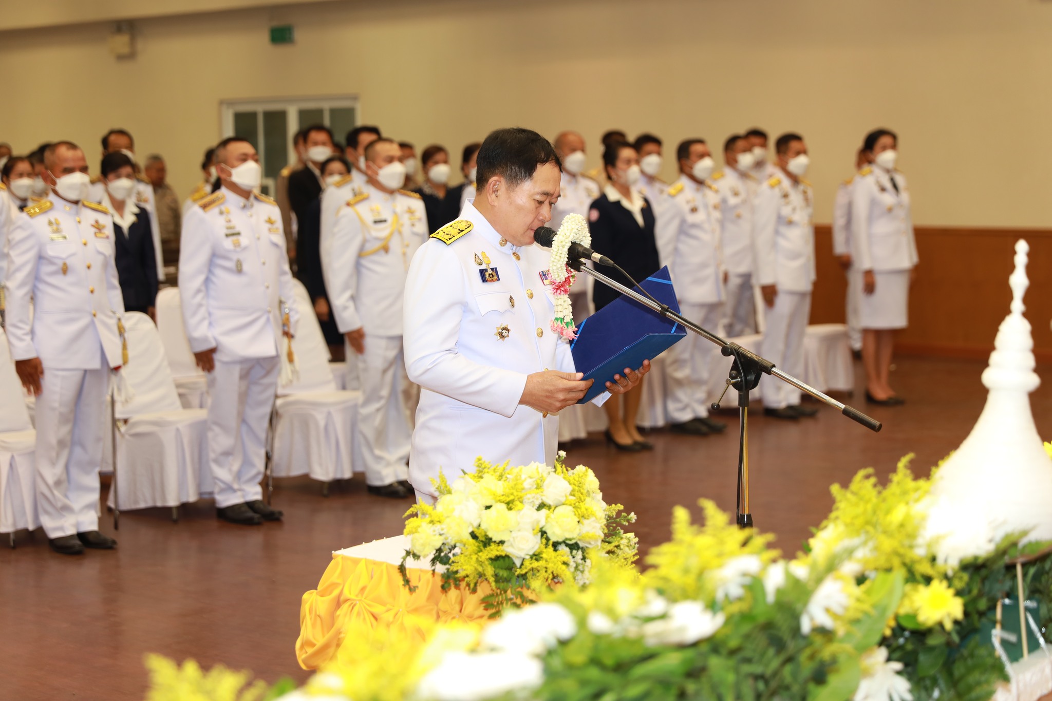 ? จังหวัดขอนแก่น : จัดพิธีวันที่ระลึกพระบาทสมเด็จพระนั่งเกล้าเจ้าอยู่หัว พระมหาเจษฎาราชเจ้า และวันข้าราชการพลเรือน