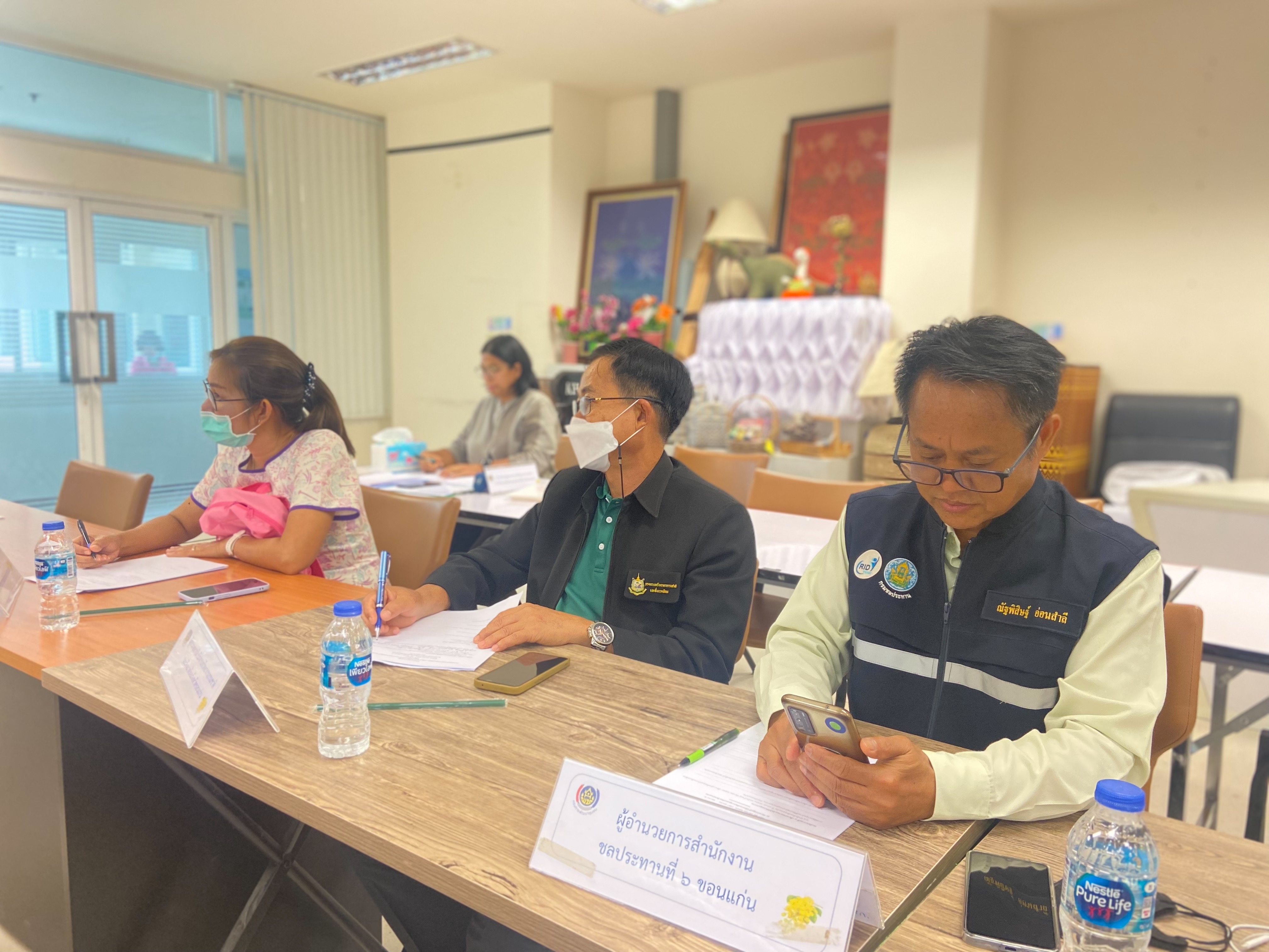 ?พช.ขอนแก่น : จัดประชุมการดำเนินการขับเคลื่อนการพัฒนาคุณภาพชีวิตเกษตรกรและประชาชนในพื้นที่ จังหวัดขอนแก่น