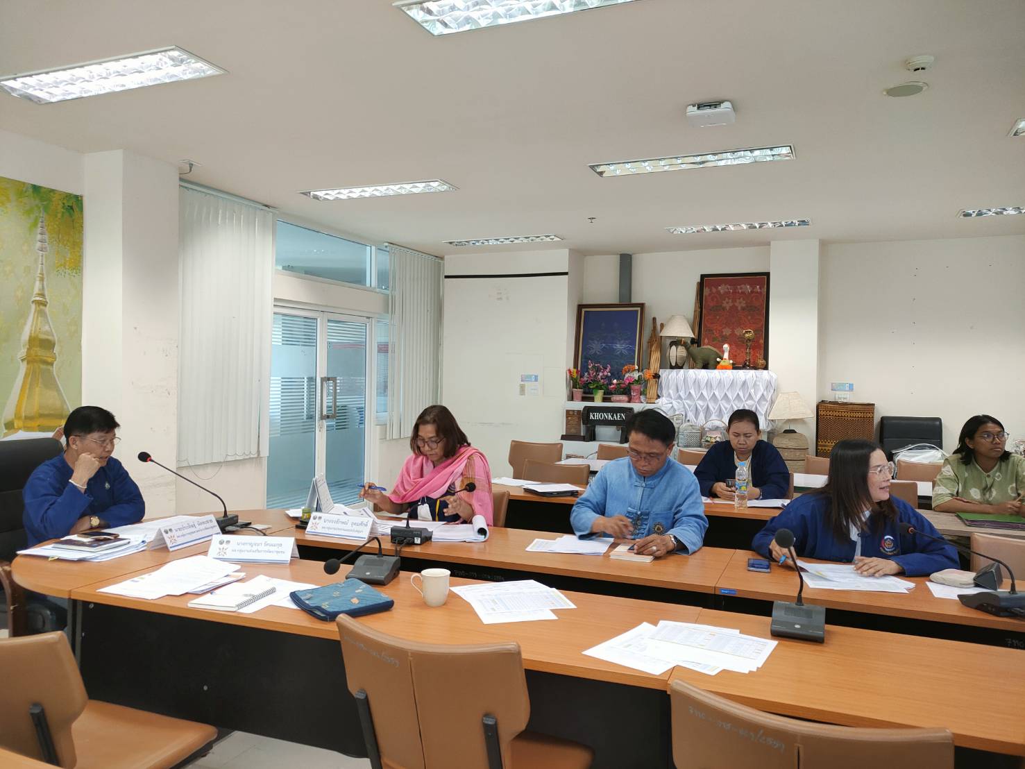 ? พช.ขอนแก่น : ประชุมผู้อำนวยการกลุ่มงานและนักวิชาการพัฒนาชุมชน เพื่อประสานแผนการดำเนินงานพัฒนาชุมชนจังหวัดขอนแก่น ครั้งที่4/2566