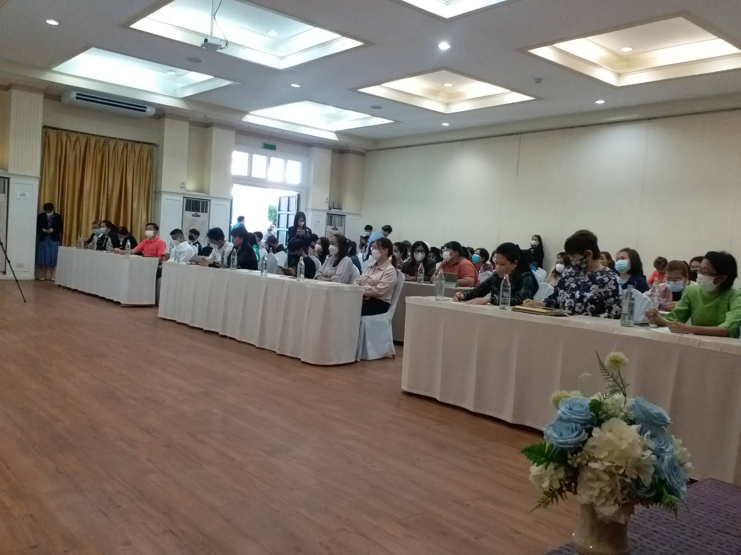 ? พช.ขอนแก่น : ร่วมเป็นเกียรติพิธีเปิดการประชุมเชิงปฏิบัติการเพื่อ กรมกิจการเตรียมความพร้อมหญิงไทยก่อนเดินทางไปต่างประเทศ (เกาหลีใต้)