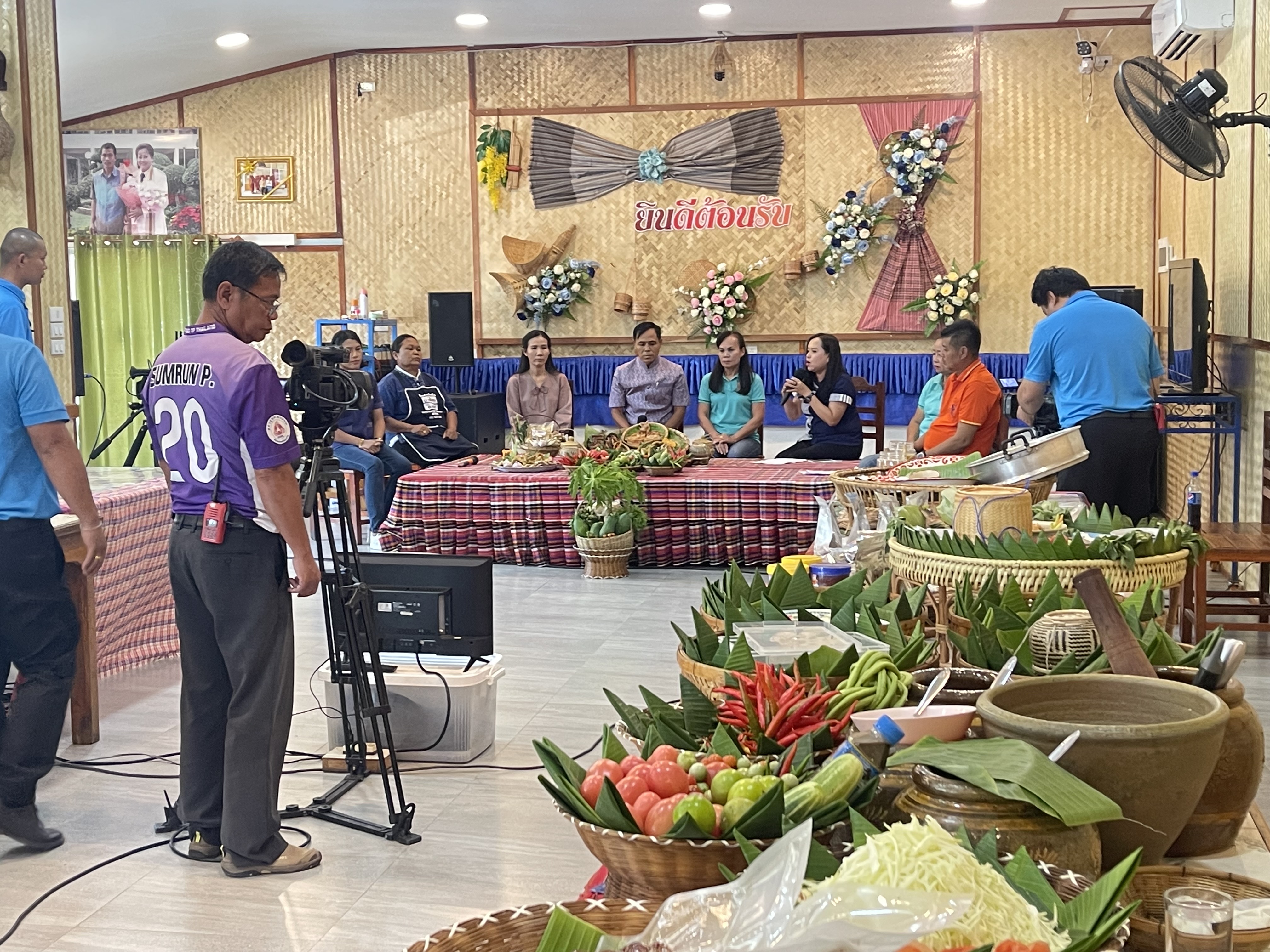 พช.ขอนแก่น : อำเภอหนองเรือ ร่วมบันทึกรายการเรื่องเล่าเมืองขอนแก่น