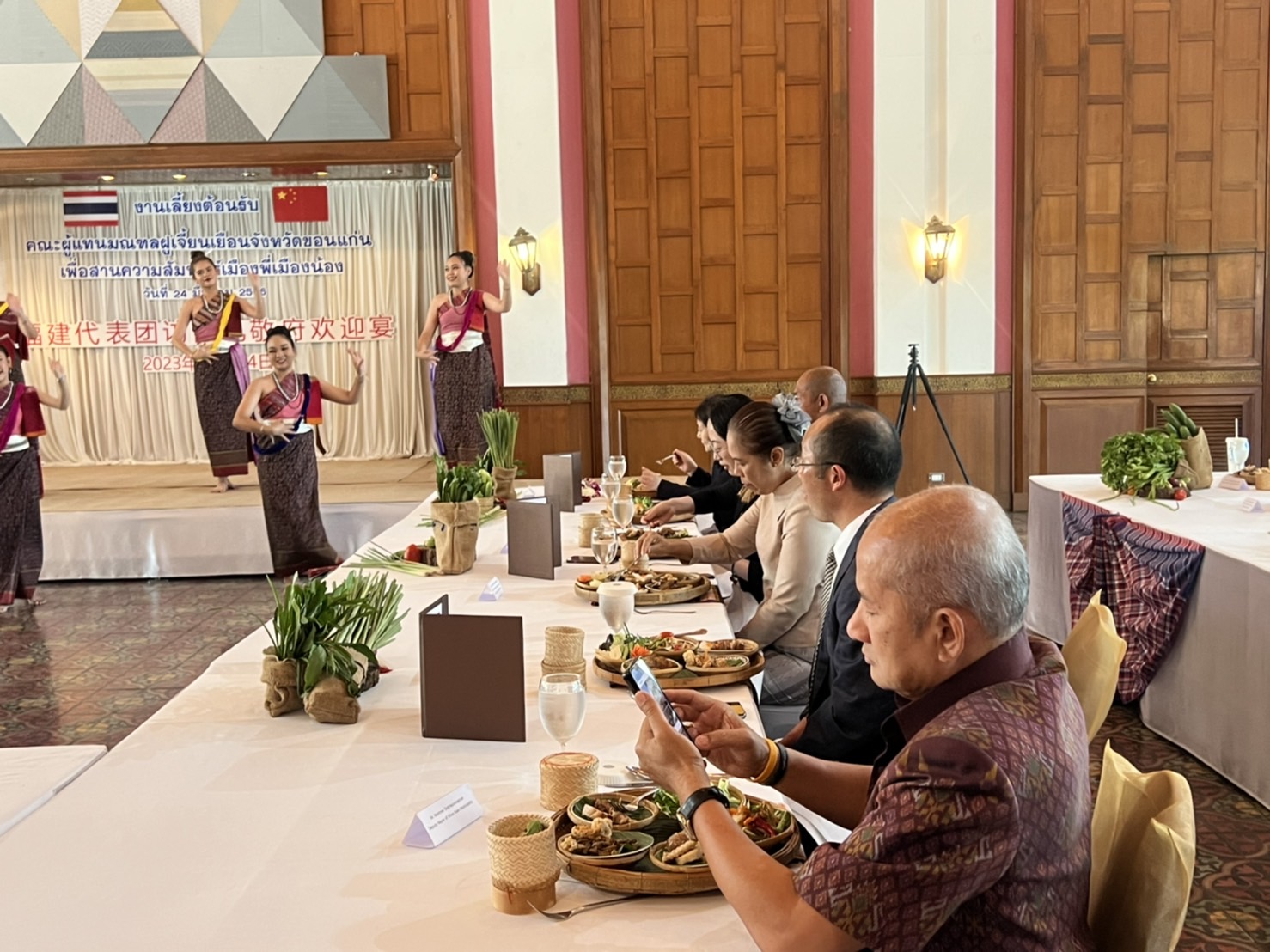 ? พช.ขอนแก่น : ร่วมต้อนรับคณะผู้แทนมณฑลฝูเจี้ยนในการเยี่ยมเยือนจังหวัดขอนแก่น