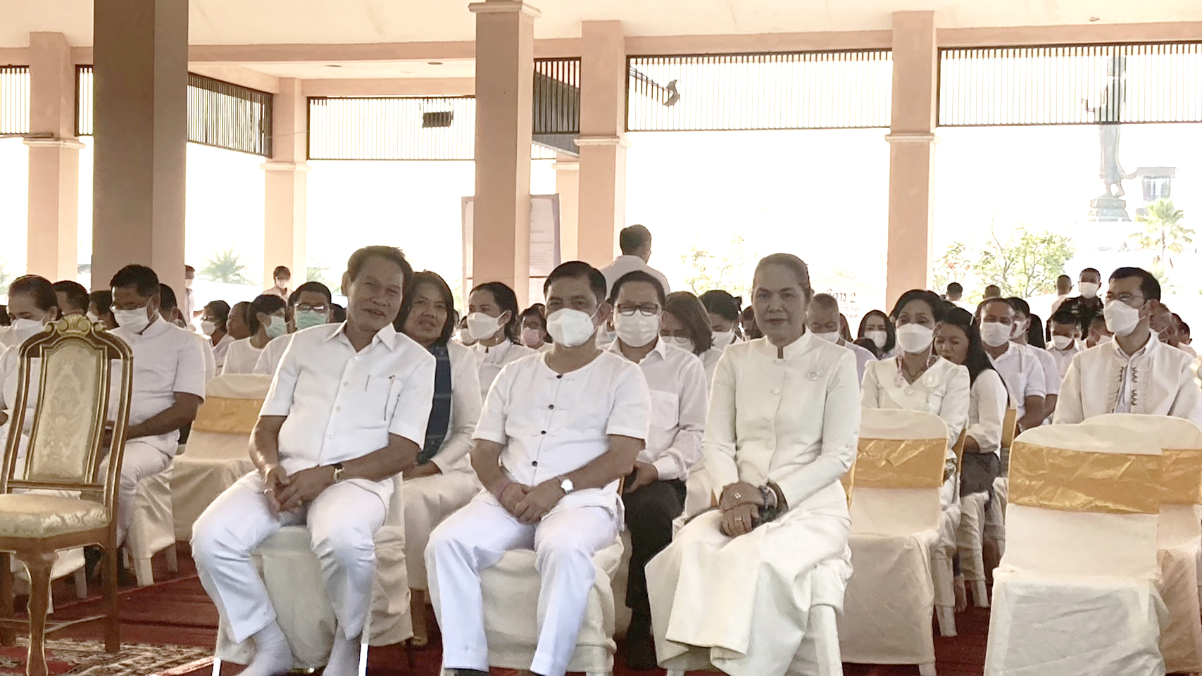 ? พช.ขอนแก่น : ร่วมพิธีเปิดงานปฏิบัติธรรมเฉลิมพระเกียรติพระบาทสมเด็จพระเจ้าอยู่หัวฯ เนื่องในเทศกาลวันมาฆบูชา จังหวัดขอนแก่น ประจำปี 2566