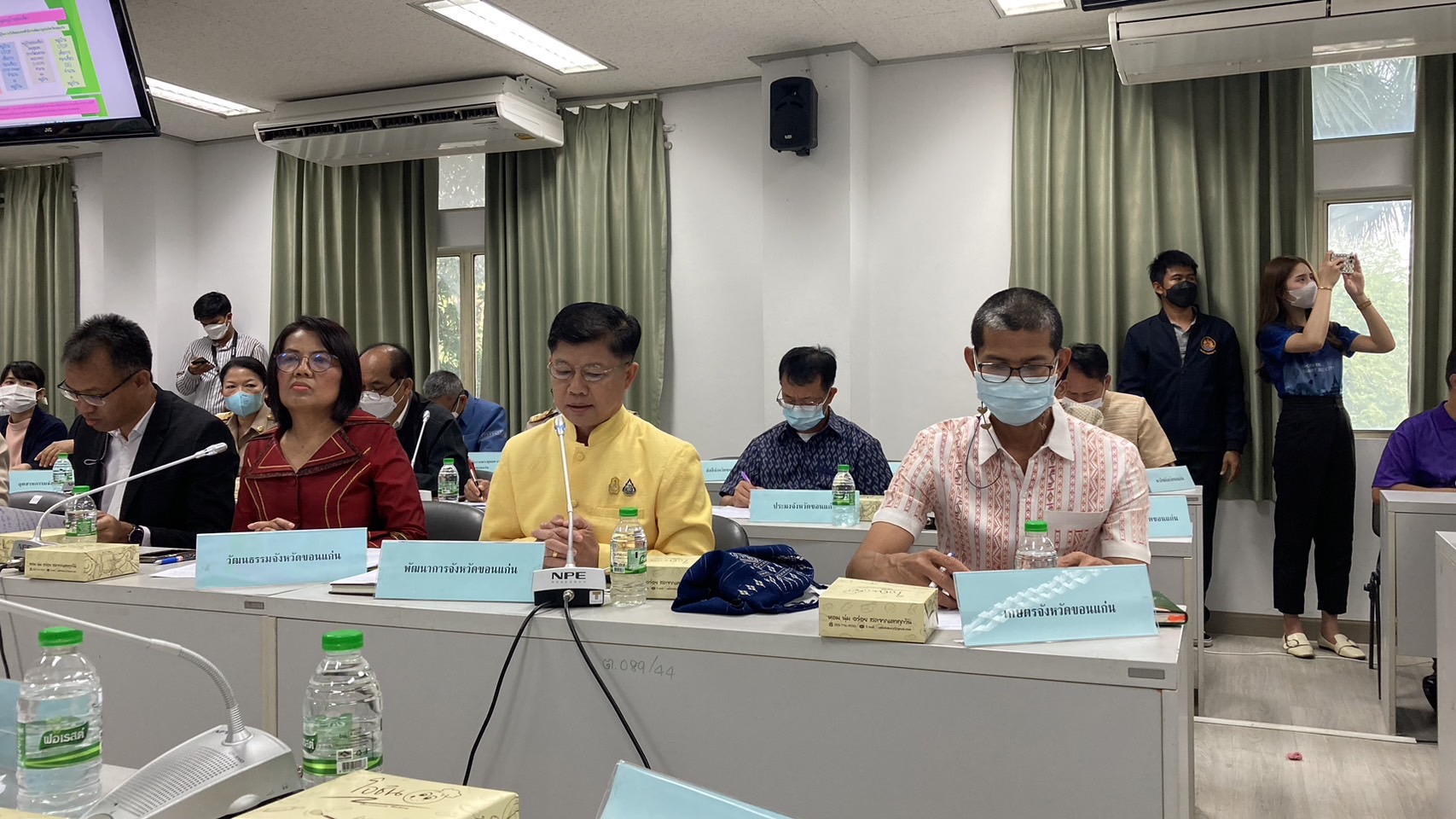 ?พช.ขอนแก่น : ร่วมประชุมรับมอบนโยบาย จากผู้ตรวจราชการ สำนักนายกรัฐมนตรีและผู้ตรวจราชการกระทรวง