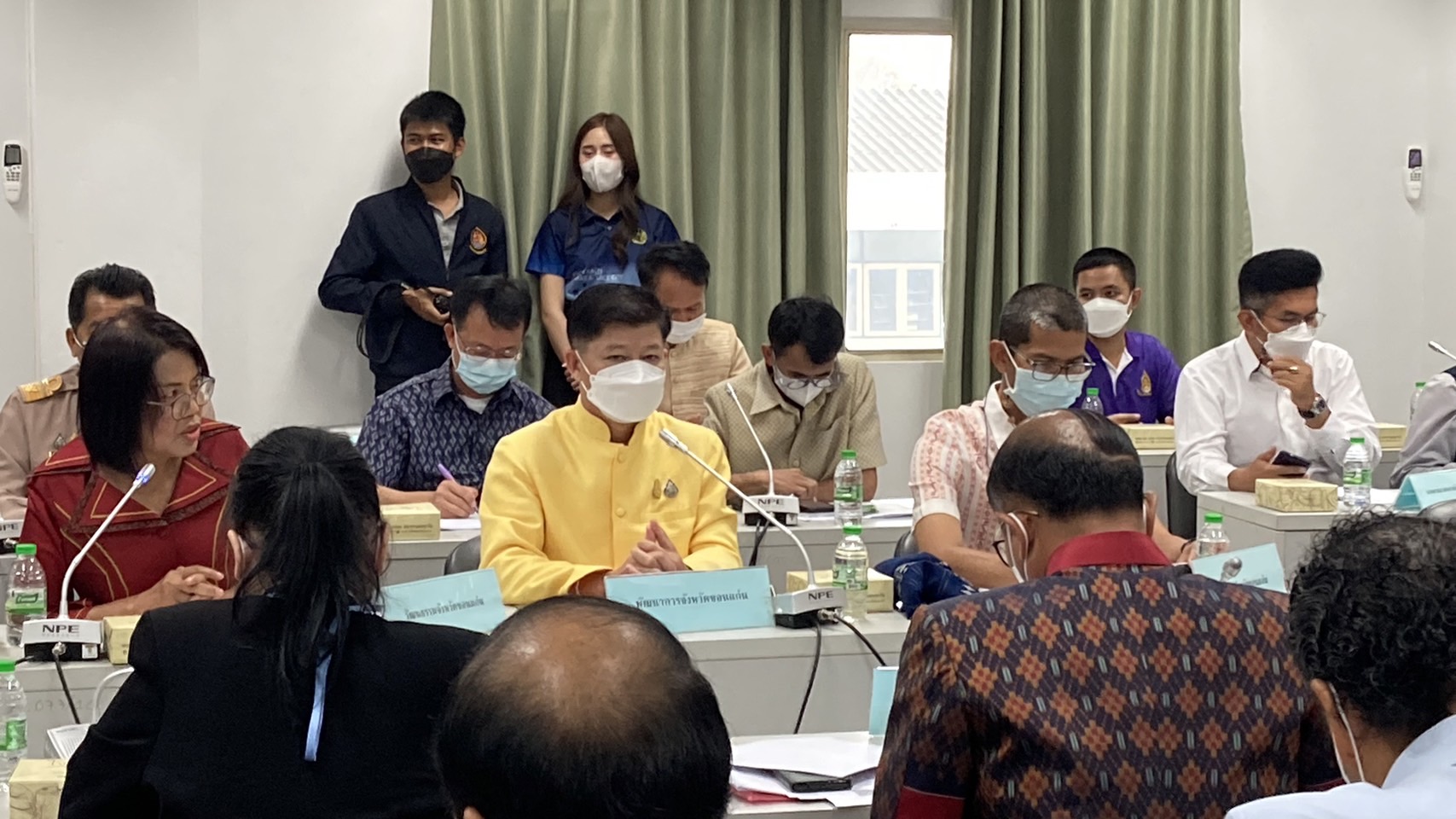 ?พช.ขอนแก่น : ร่วมประชุมรับมอบนโยบาย จากผู้ตรวจราชการ สำนักนายกรัฐมนตรีและผู้ตรวจราชการกระทรวง