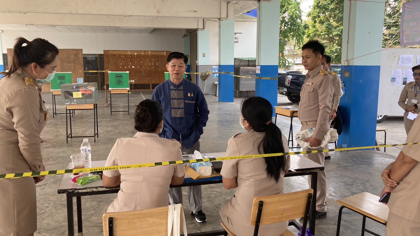 ?พช.ขอนแก่น : ออกติดตามการจัดการเลือกตั้งสมาชิกสภาเกษตรกรจังหวัด ประเภทผู้แทนเกษตรกร จังหวัดขอนแก่น ในท้องที่ตำบลไชยสอ และตำบลชุมแพ อำเภอชุมแพ จังหวัดขอนแก่น