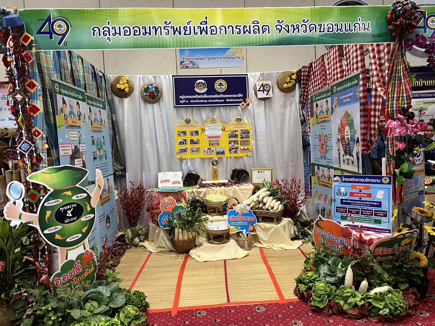 ?พช.ขอนแก่น : ร่วมโครงการมหกรรมการออมลดความเหลื่อมล้ำ (ระดับภูมิภาค) เขตตรวจราชการที่ 12 เนื่องในวันครบรอบ 49 ปี กลุ่มออมทรัพย์เพื่อการผลิต