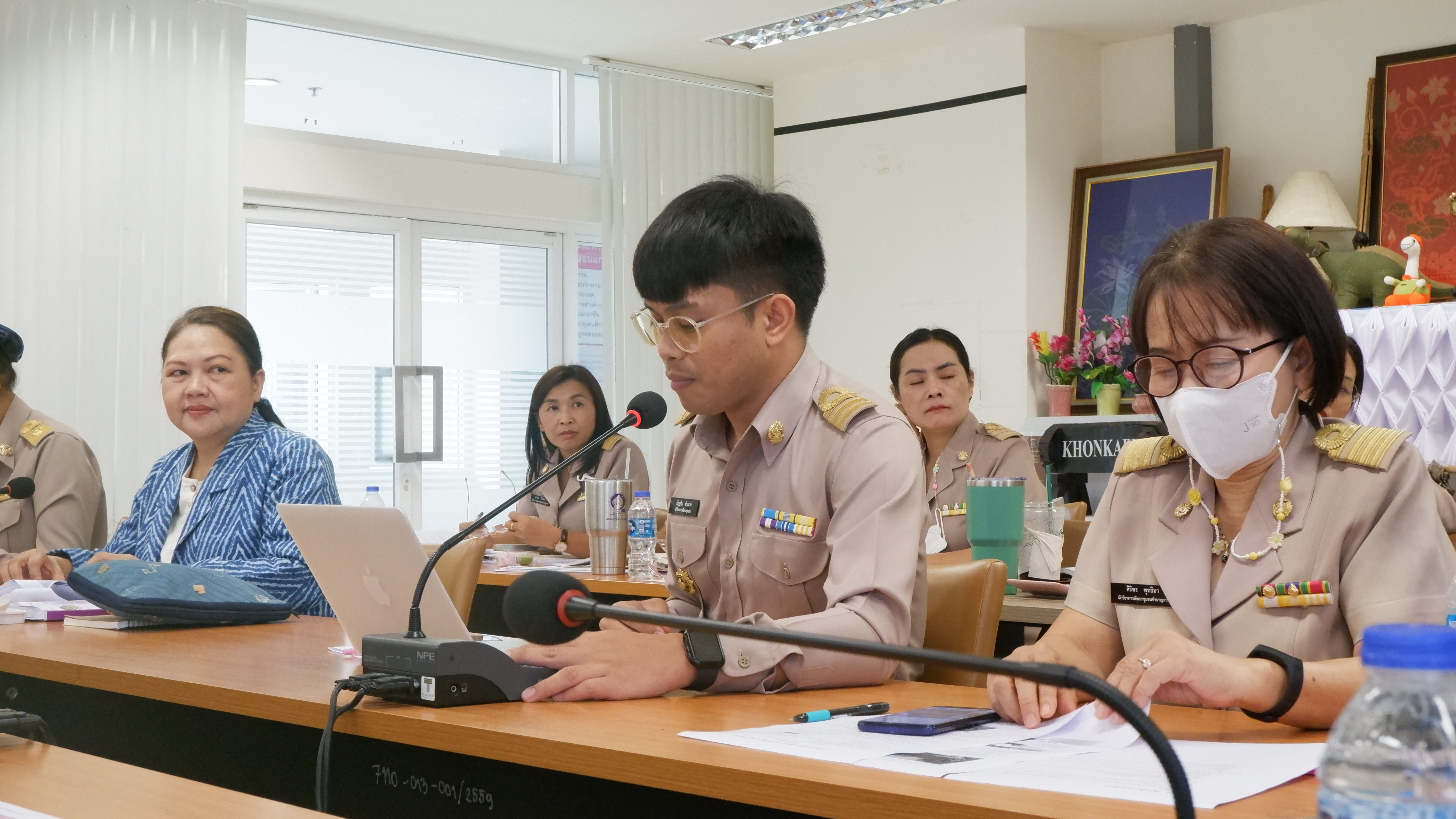 ?พช. ขอนแก่น : ร่วมประชุมเชิงปฏิบัติการตรวจติดตามผลการดำเนินงานของหน่วยรับตรวจรายไตรมาส ครั้งที่ 4/2566