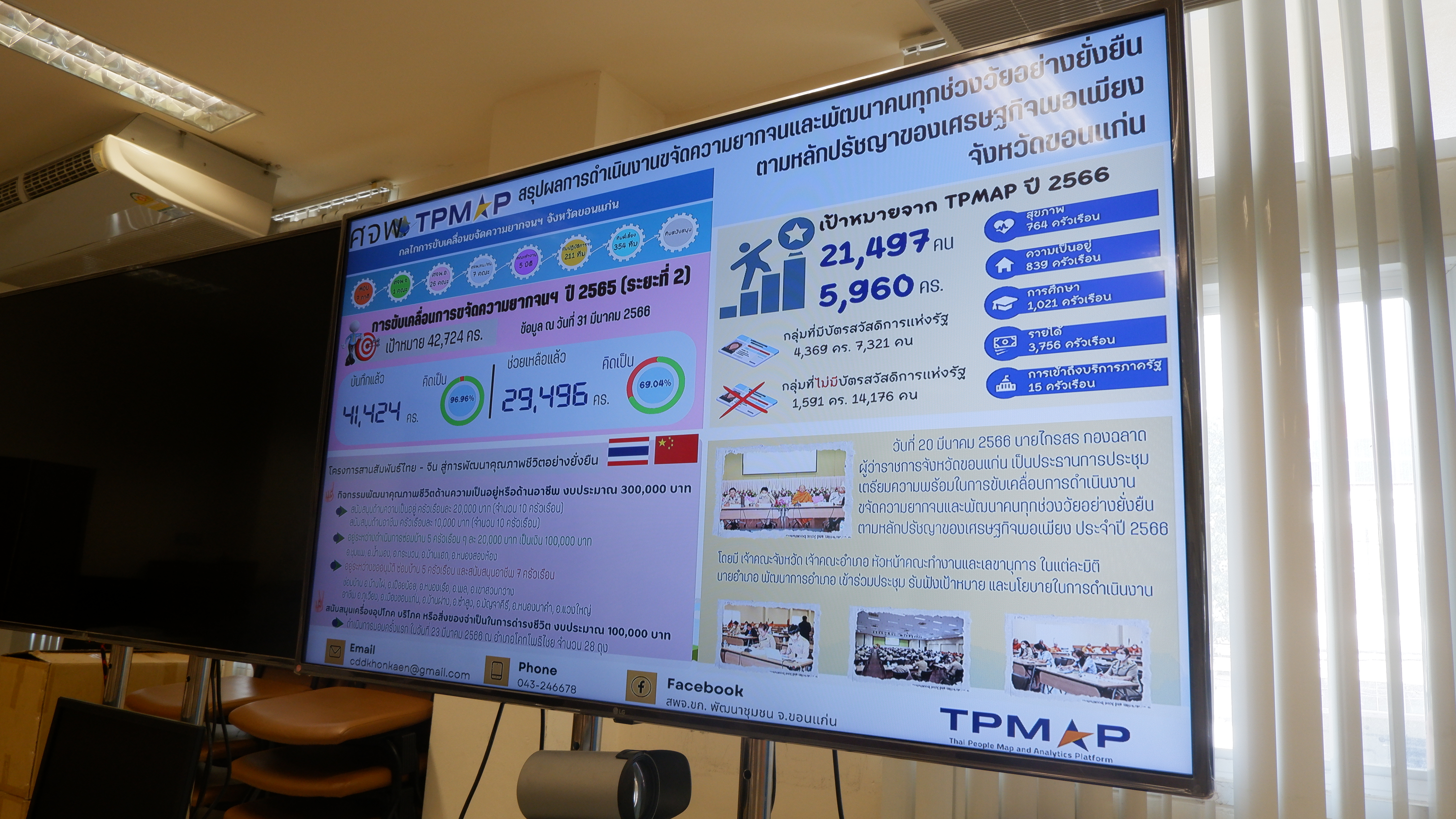 ?พช. ขอนแก่น : ร่วมประชุมเชิงปฏิบัติการตรวจติดตามผลการดำเนินงานของหน่วยรับตรวจรายไตรมาส ครั้งที่ 4/2566