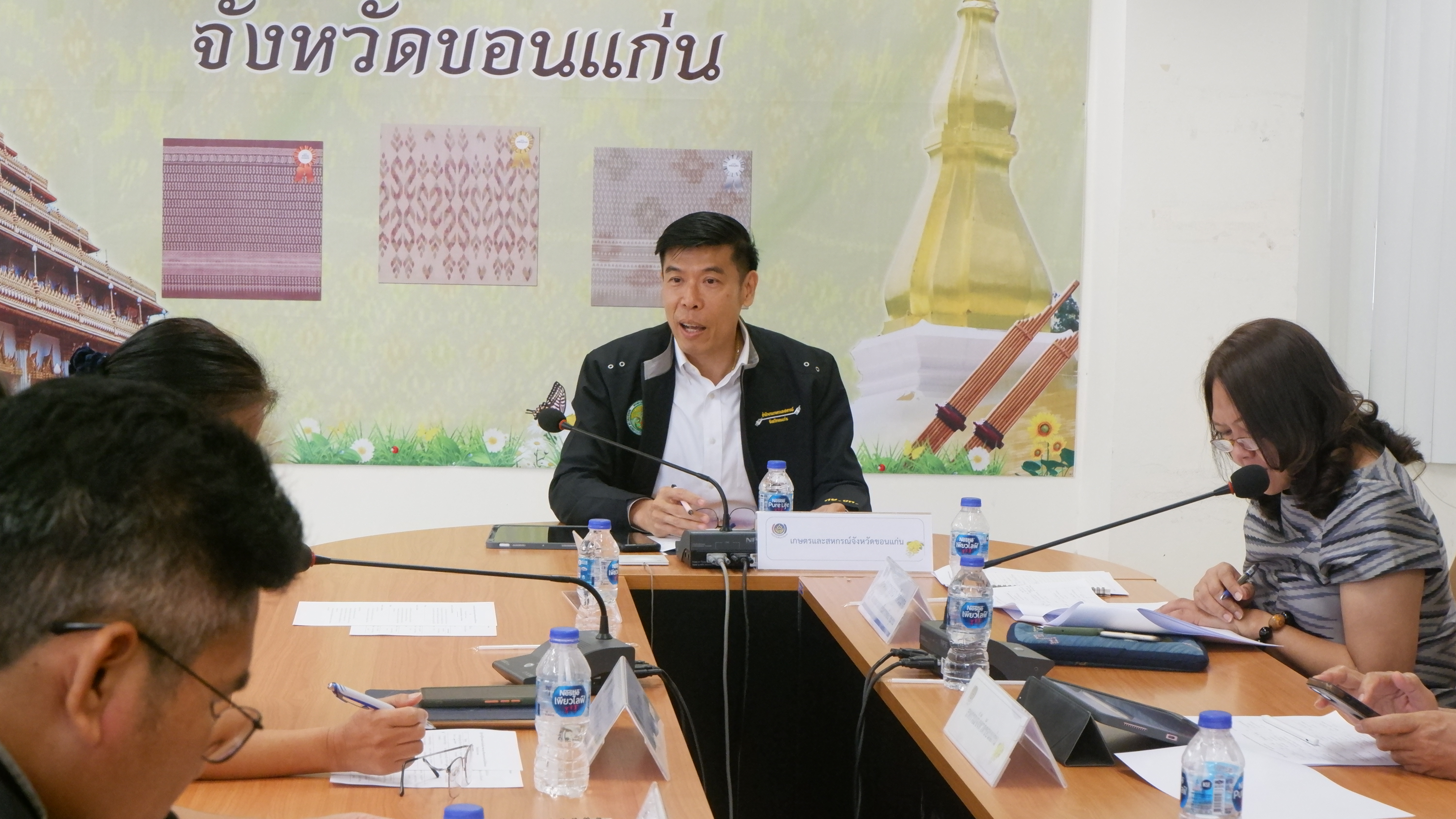 ?พช.ขอนแก่น : จัดประชุมการดำเนินการขับเคลื่อนการพัฒนาคุณภาพชีวิตเกษตรกรและประชาชนในพื้นที่ จังหวัดขอนแก่น