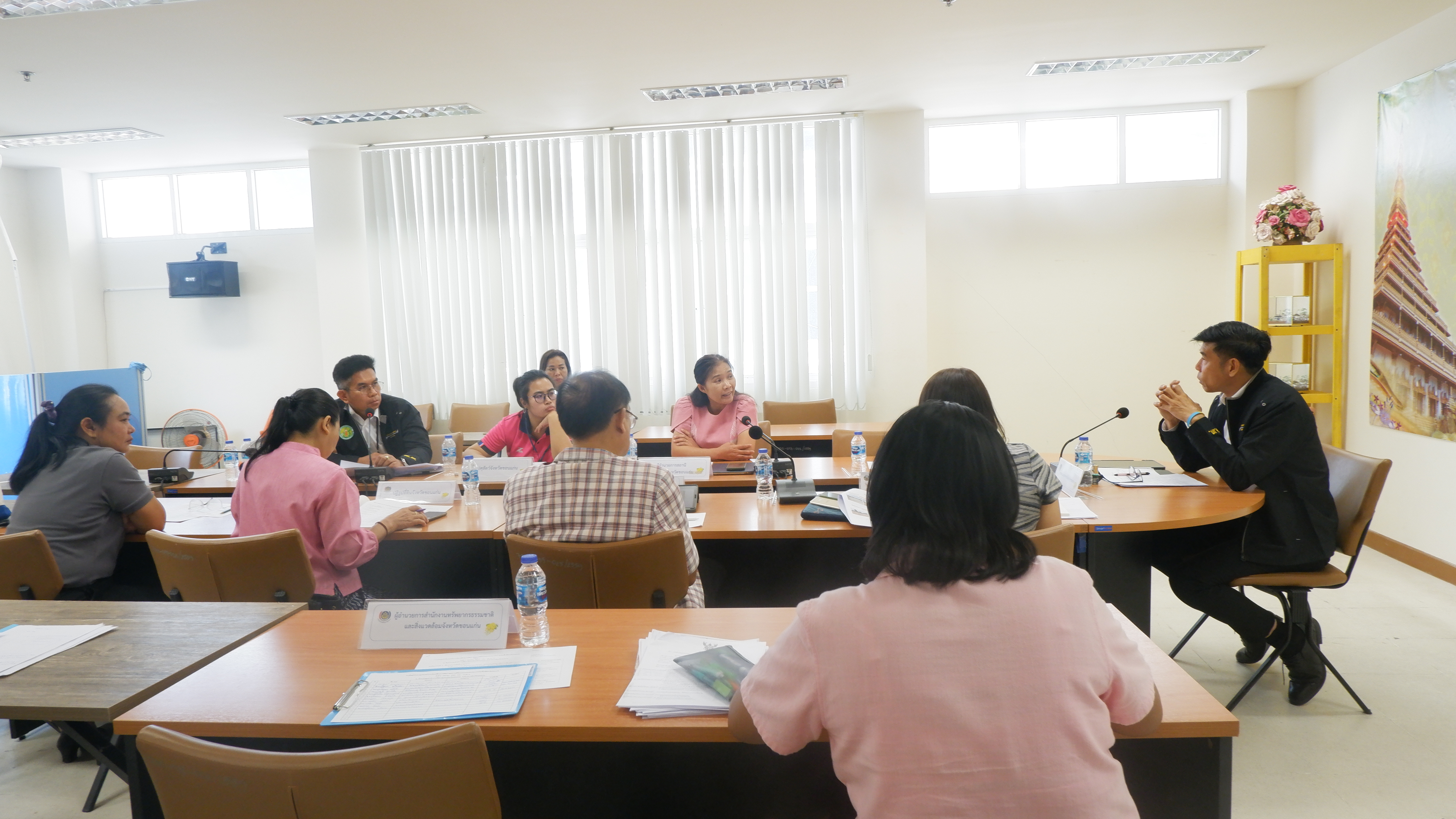 ?พช.ขอนแก่น : จัดประชุมการดำเนินการขับเคลื่อนการพัฒนาคุณภาพชีวิตเกษตรกรและประชาชนในพื้นที่ จังหวัดขอนแก่น
