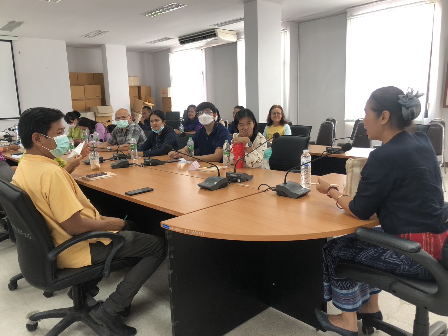 ? พช.ขอนแก่น : จัดประชุมชักซ้อมขับเคลื่อนการดำเนินงานขจัดความยากจนและพัฒนาคนทุกช่วงวัยอย่างยั่งยืนตามหลักปรัชญาของเศรษฐกิจพอเพียง ประจำปี 2566 (โซน1และโซน2)