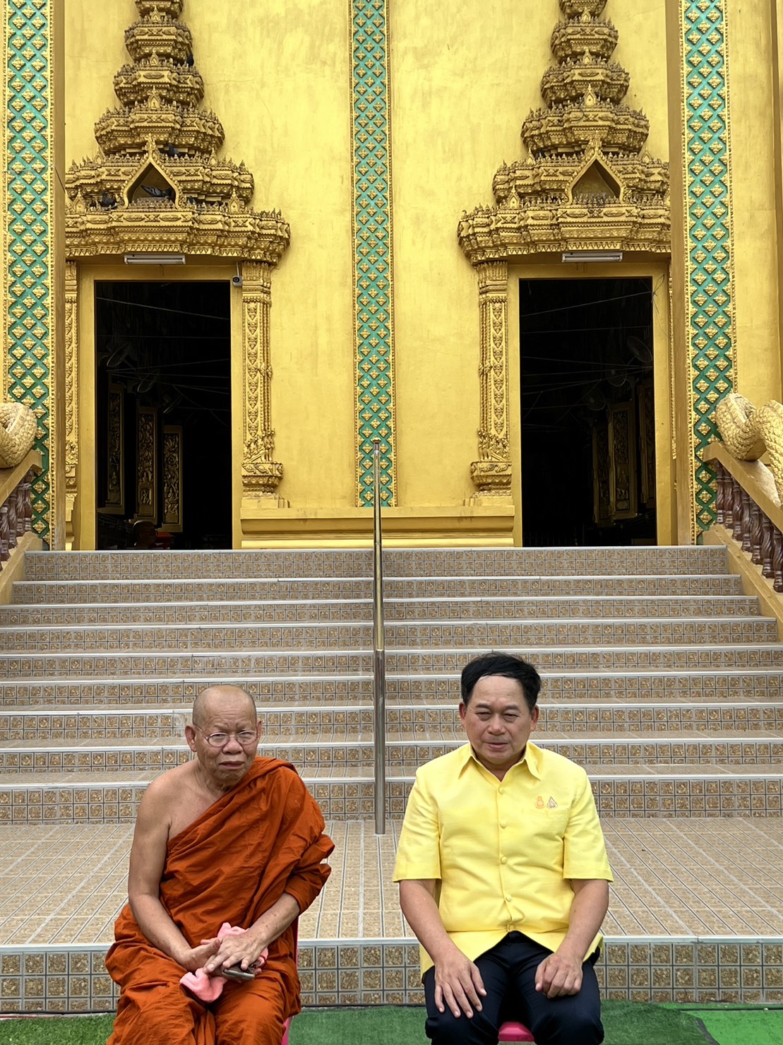 ? พช.ขอนแก่น : ร่วมงานแผ่นดินพระเจ้าใหญ่รวมใจของดีอำเภอซำสูง พิธีรำบวงสรวงองค์หลวงปู่พระเจ้าใหญ่ ณ วัดโพธิ์ชัย บ้านกระนวน อ.ซำสูง จ.ขอนแก่น