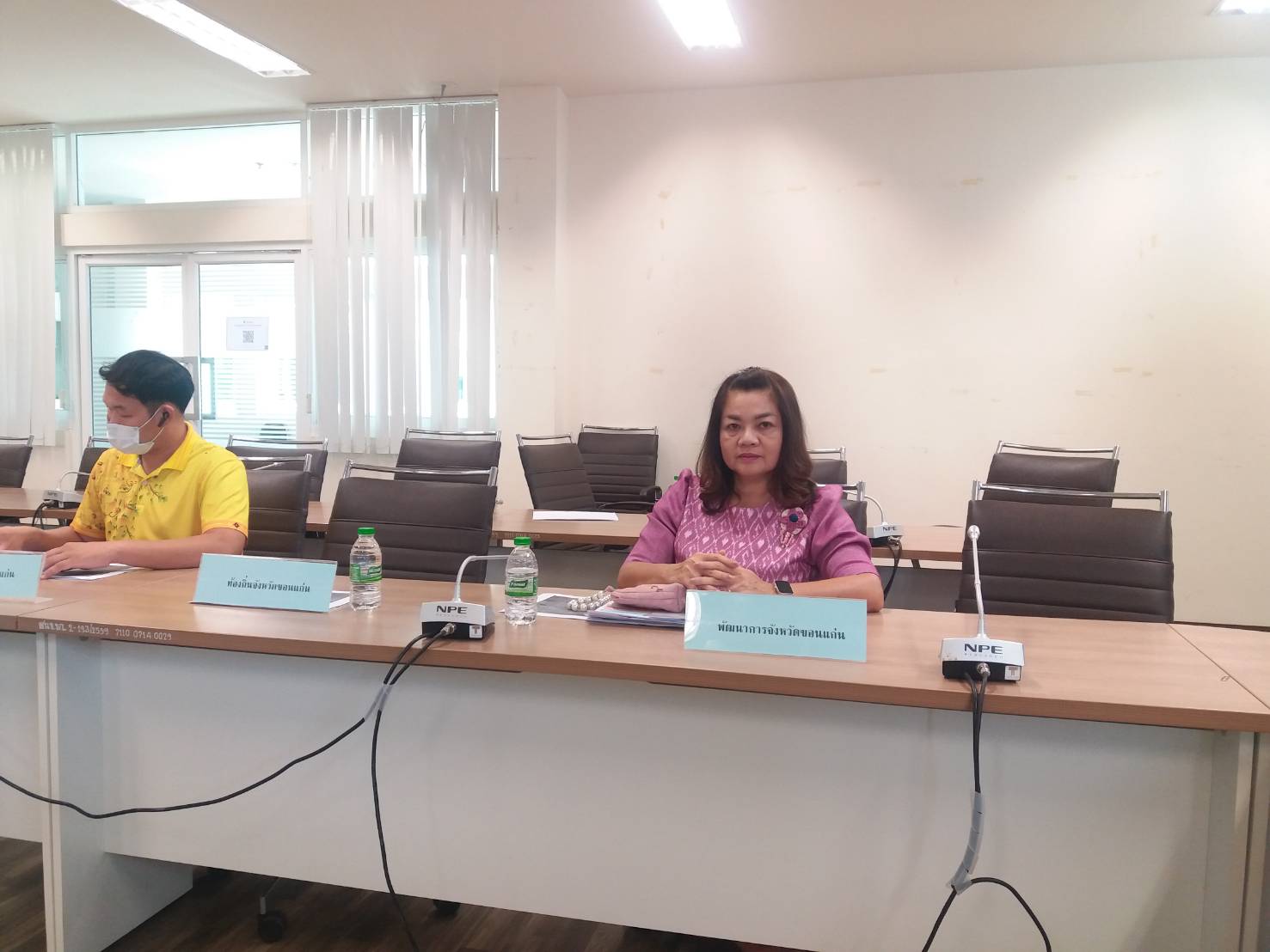 ?จังหวัดขอนแก่น : ประชุมฟังการนำเสนอผลการจัดทำแผนแม่บทการขับเคลื่อนงานพื้นที่จากการจัดทำแผนและประสานแผนพัฒนาพื้นที่แบบบูรณาการ