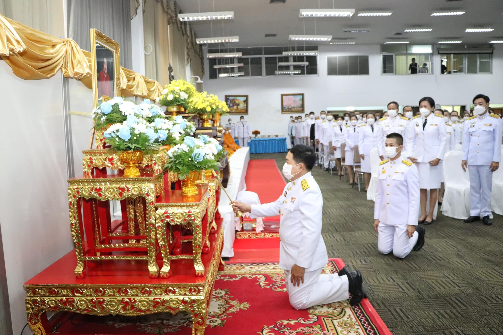 ? จังหวัดขอนแก่น : ประกอบพิธีครบรอบ 100 ปี วันประสูติสมเด็จพระเจ้าพี่นางเธอ เจ้าฟ้ากัลยาณิวัฒนา กรมหลวงนราธิวาสราชนครินทร์