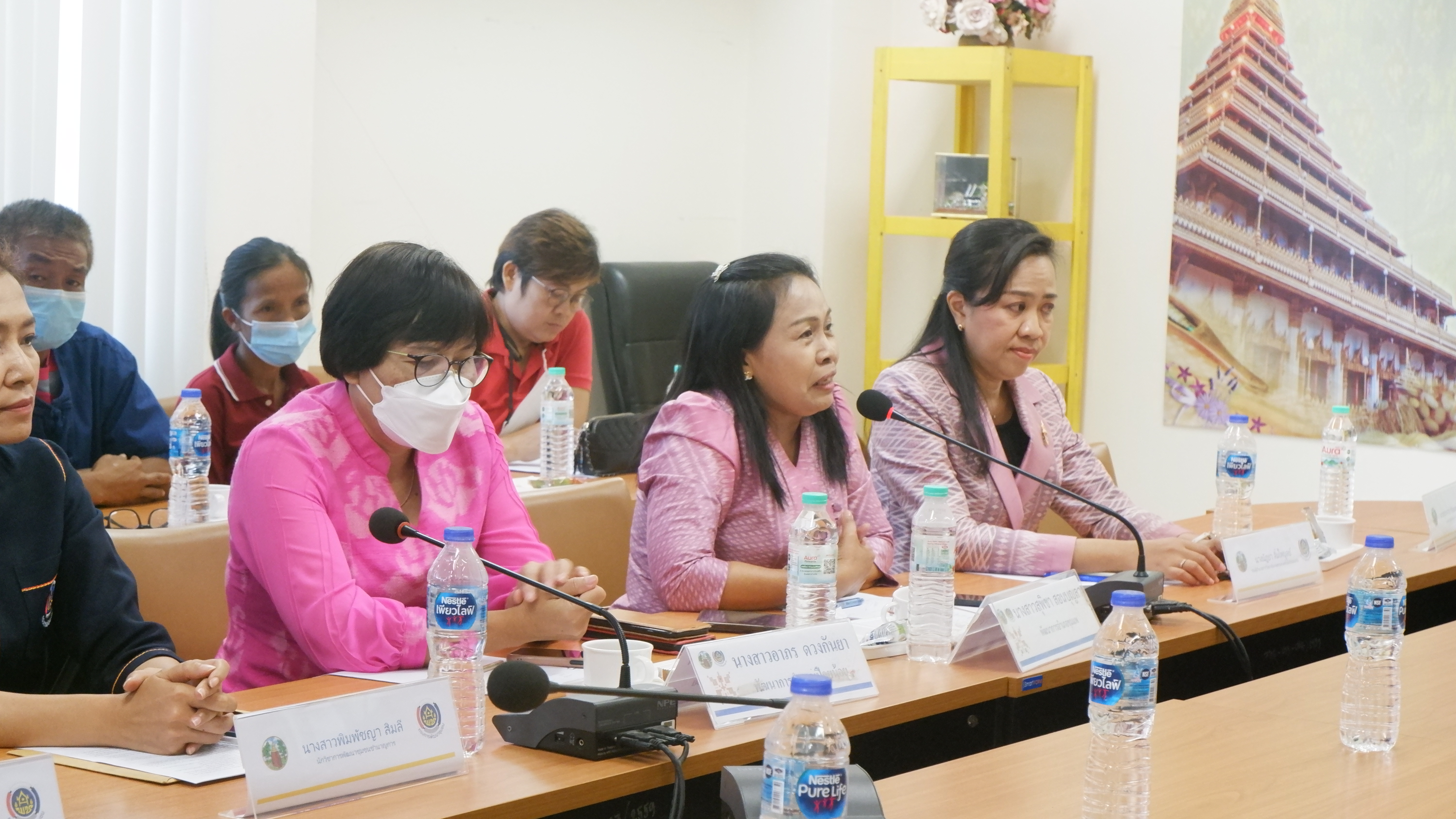 ?พช.ขอนแก่น : ต้อนรับคณะศึกษาดูงานโครงการ “คู่เสี่ยว เกี่ยวก้อย แก้จนคนขอนแก่น”