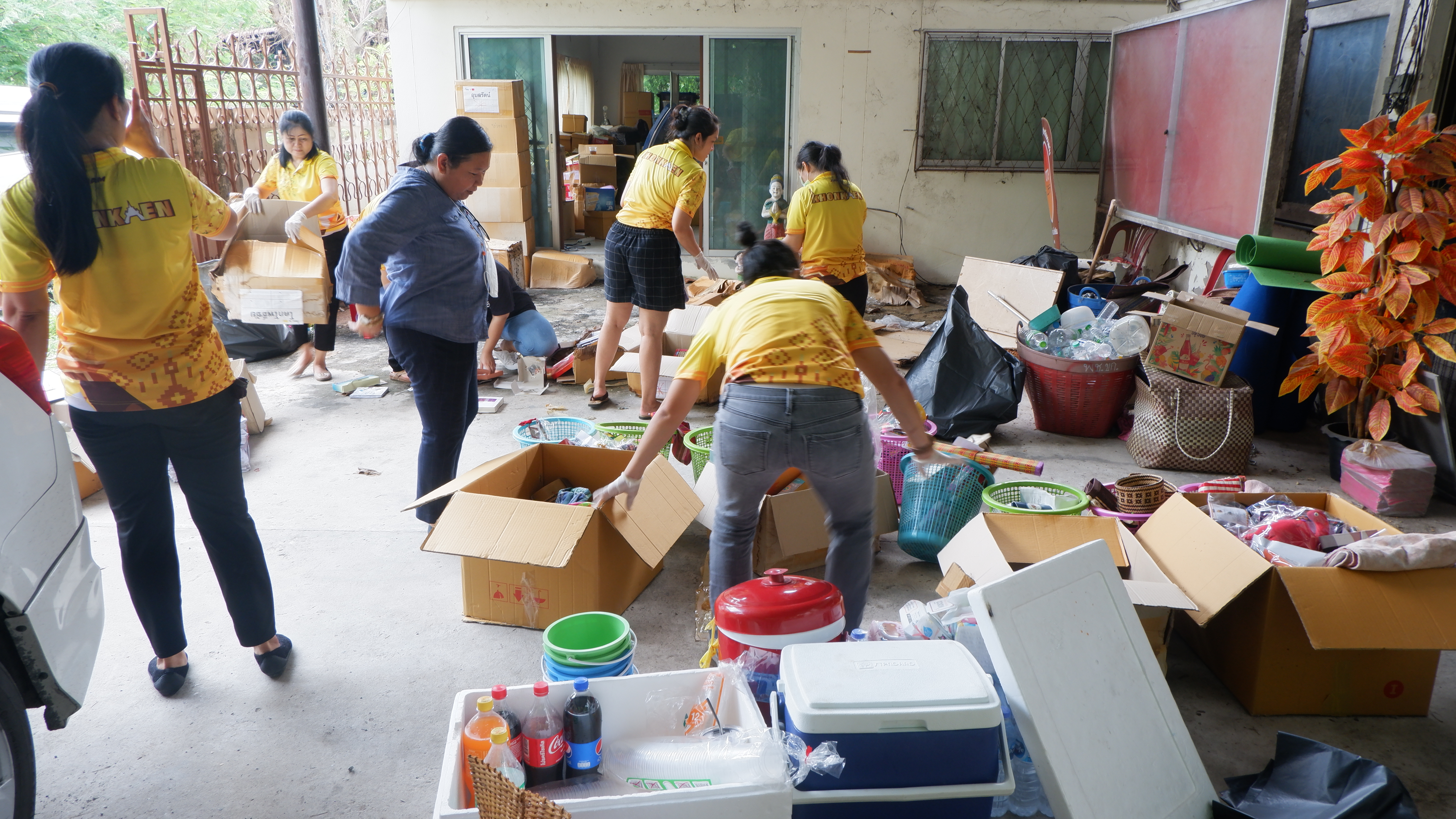 ? พช.ขอนแก่น : จัดกิจกรรม Big Cleaning Day สะสาง สะดวก สะอาด สุขลักษณะ สร้างนิสัย