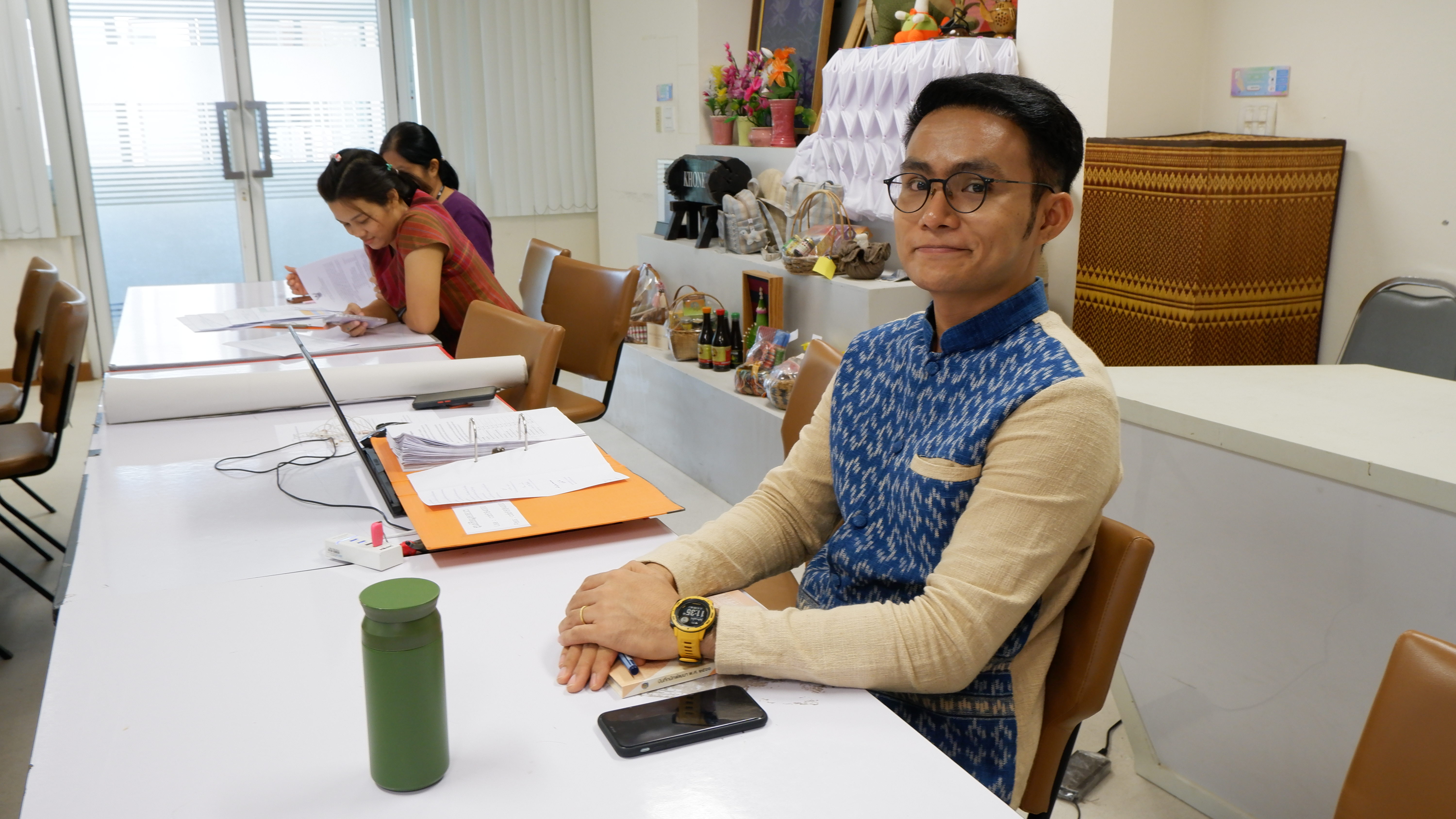 ?จังหวัดขอนแก่น : ประชุมคณะทำงานโครงการพัฒนาชุมชนใสสะอาด