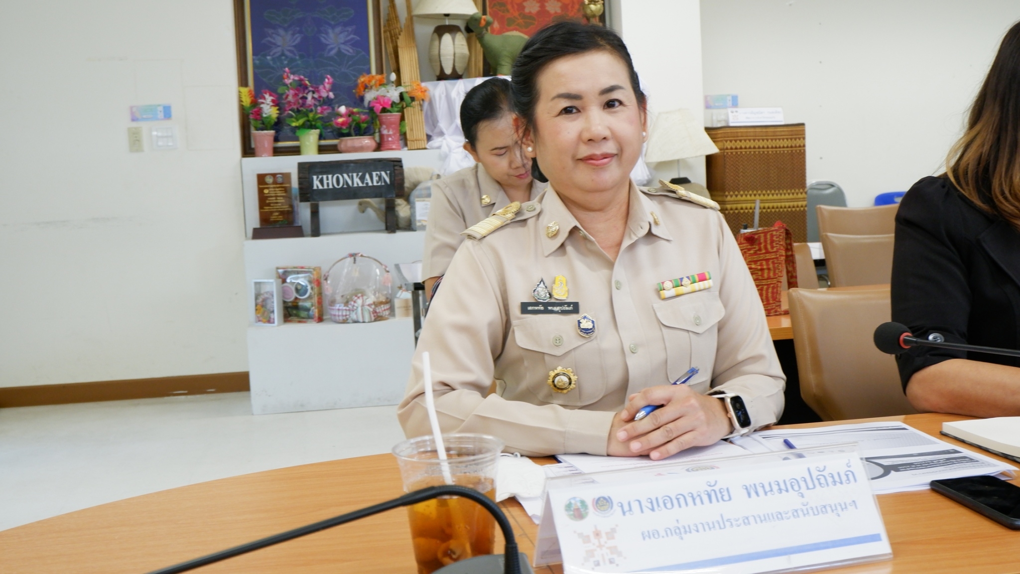 ? พช.ขอนแก่น : ร่วมประชุมคณะกรรมการติดตามเร่งรัดการเบิกจ่ายงบประมาณ รายจ่ายประจำปีงบประมาณ พ.ศ. 2566 ของกรมการพัฒนาชุมชน ผ่านระบบวีดีทัศน์ทางไกล (Video Conference)